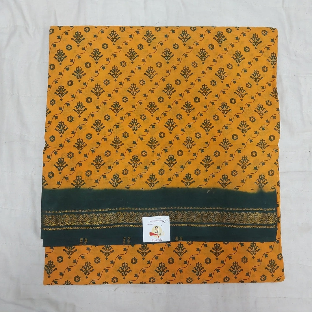 Sungudi cotton 9.5 yards madisar