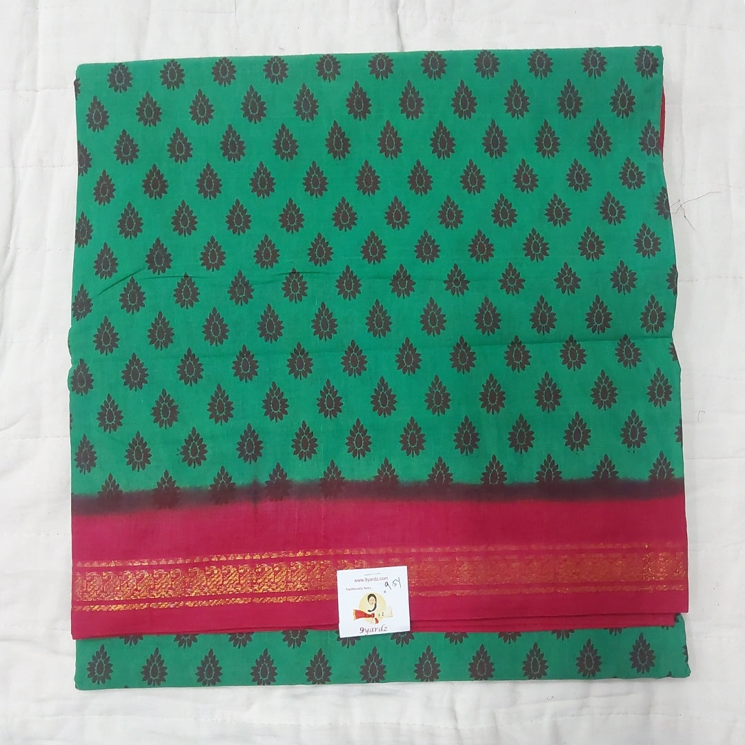 Sungudi cotton 9.5 yards madisar