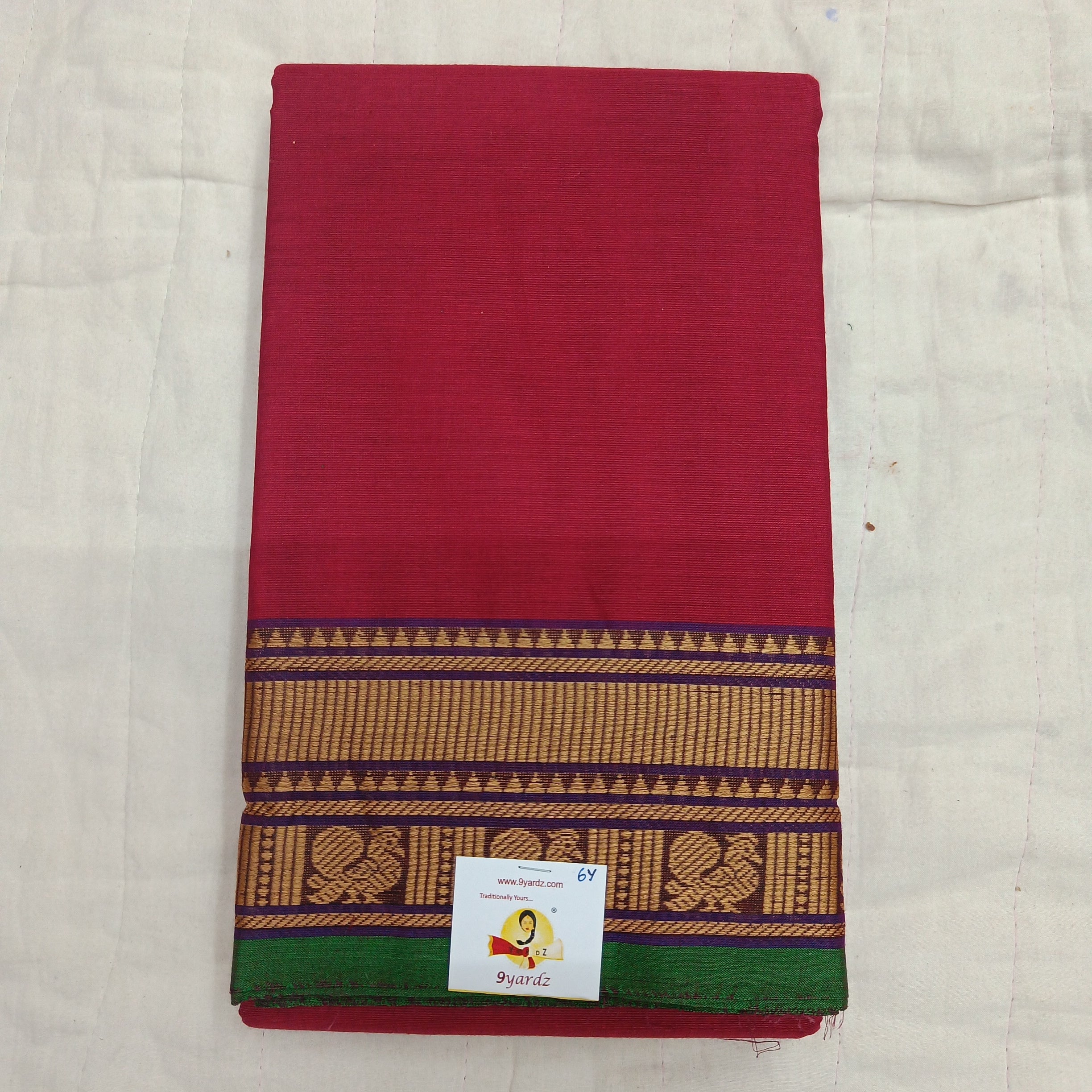 Chettinadu cotton 6 yardz