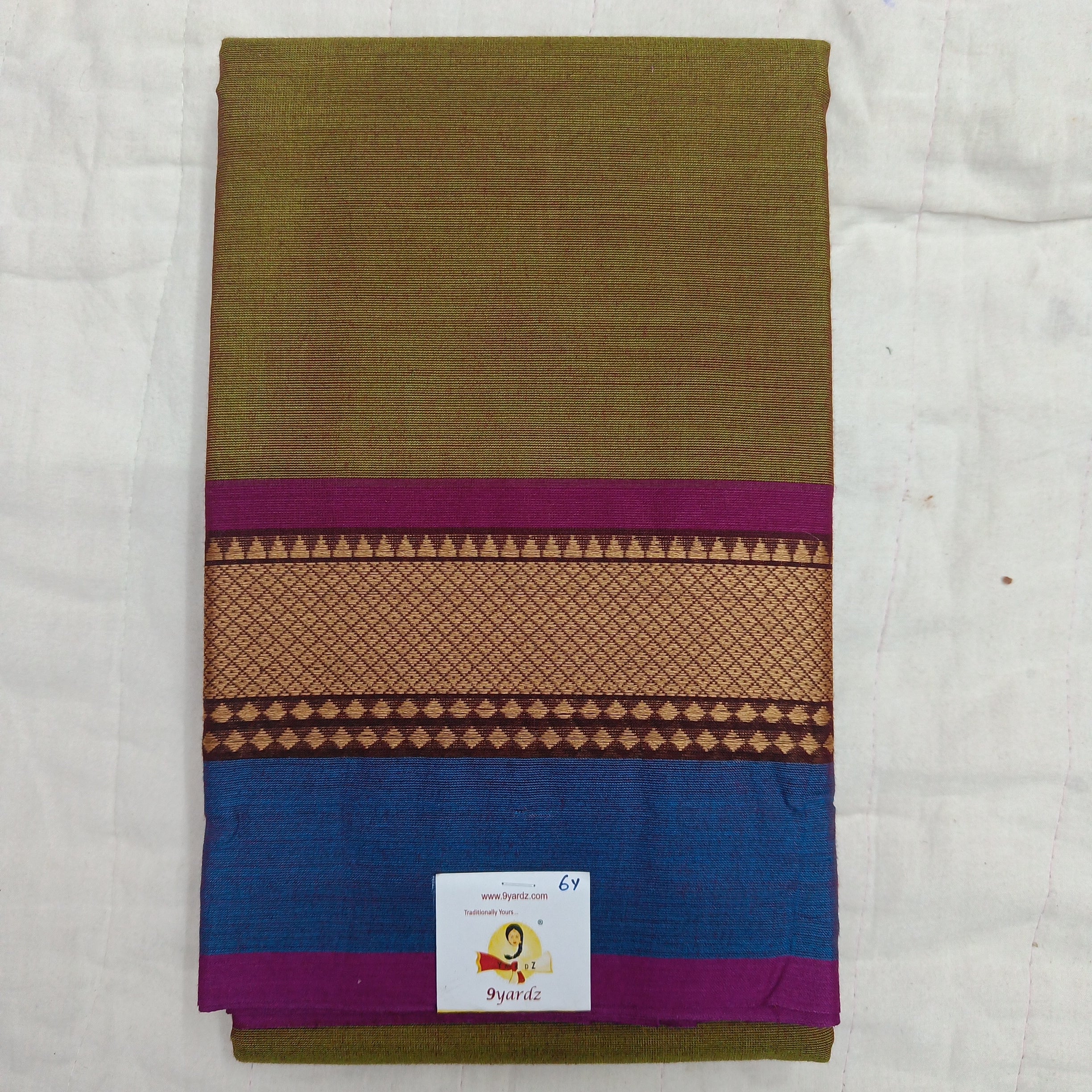 Chettinadu cotton 6 yardz