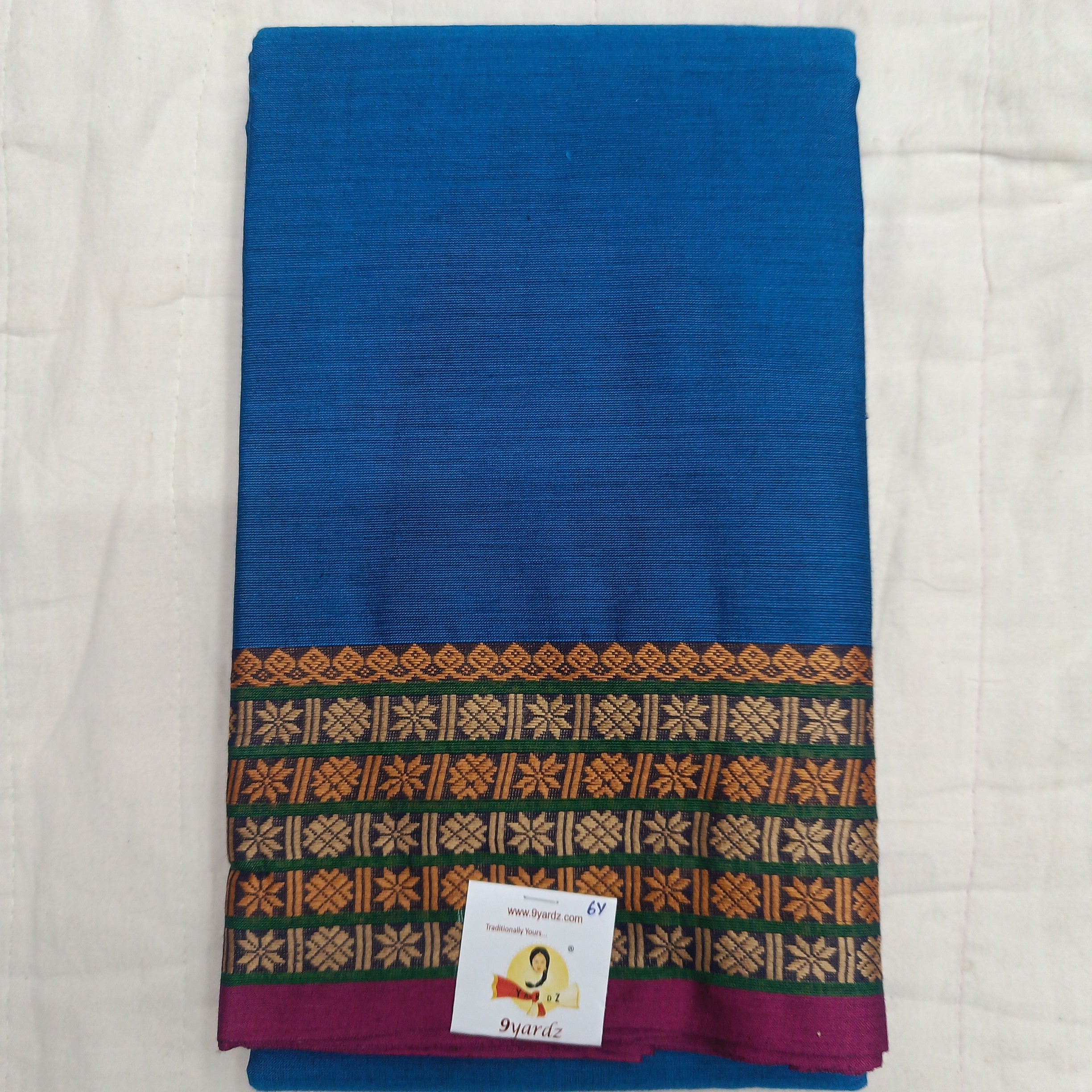 Chettinadu cotton 6 yardz