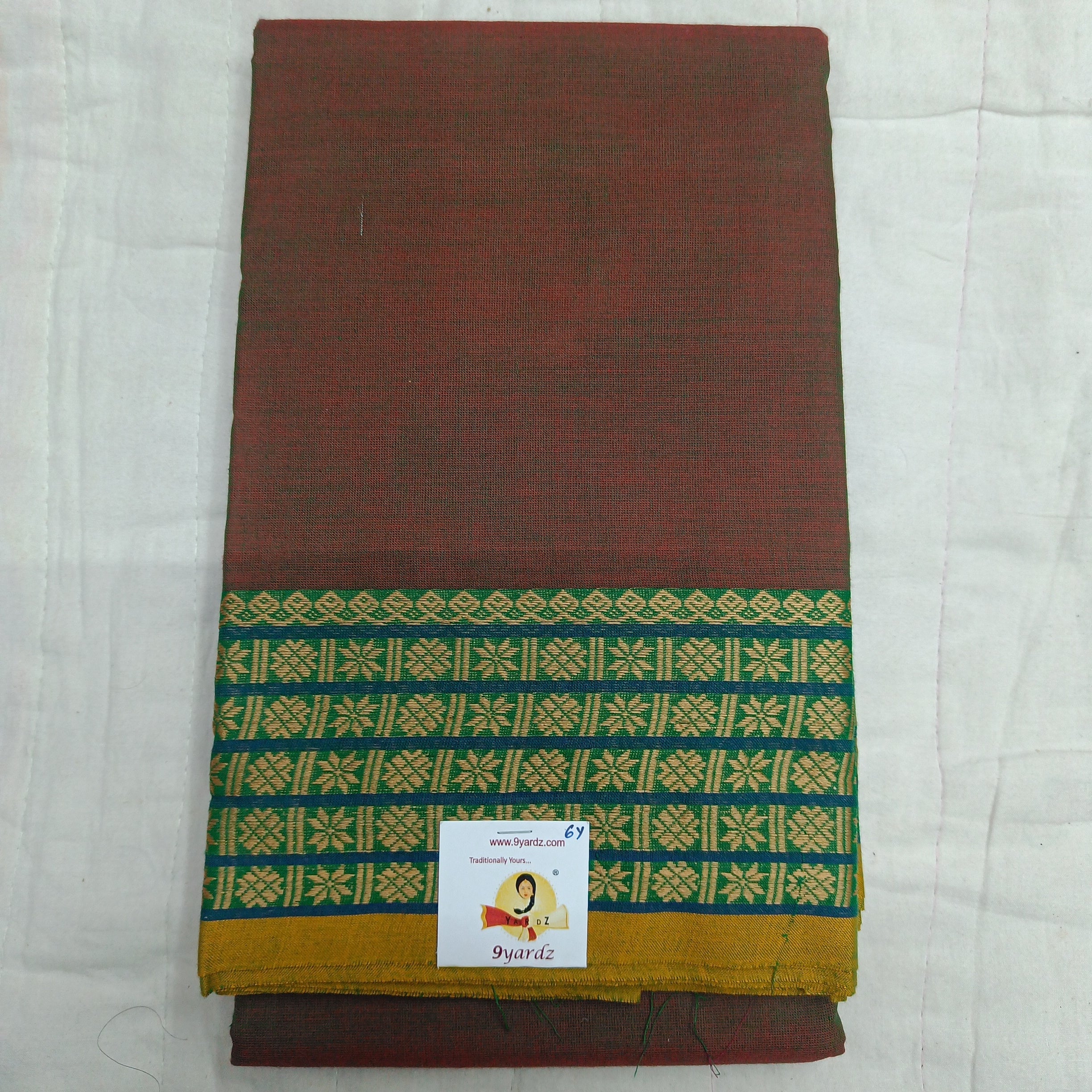 Chettinadu cotton 6 yardz