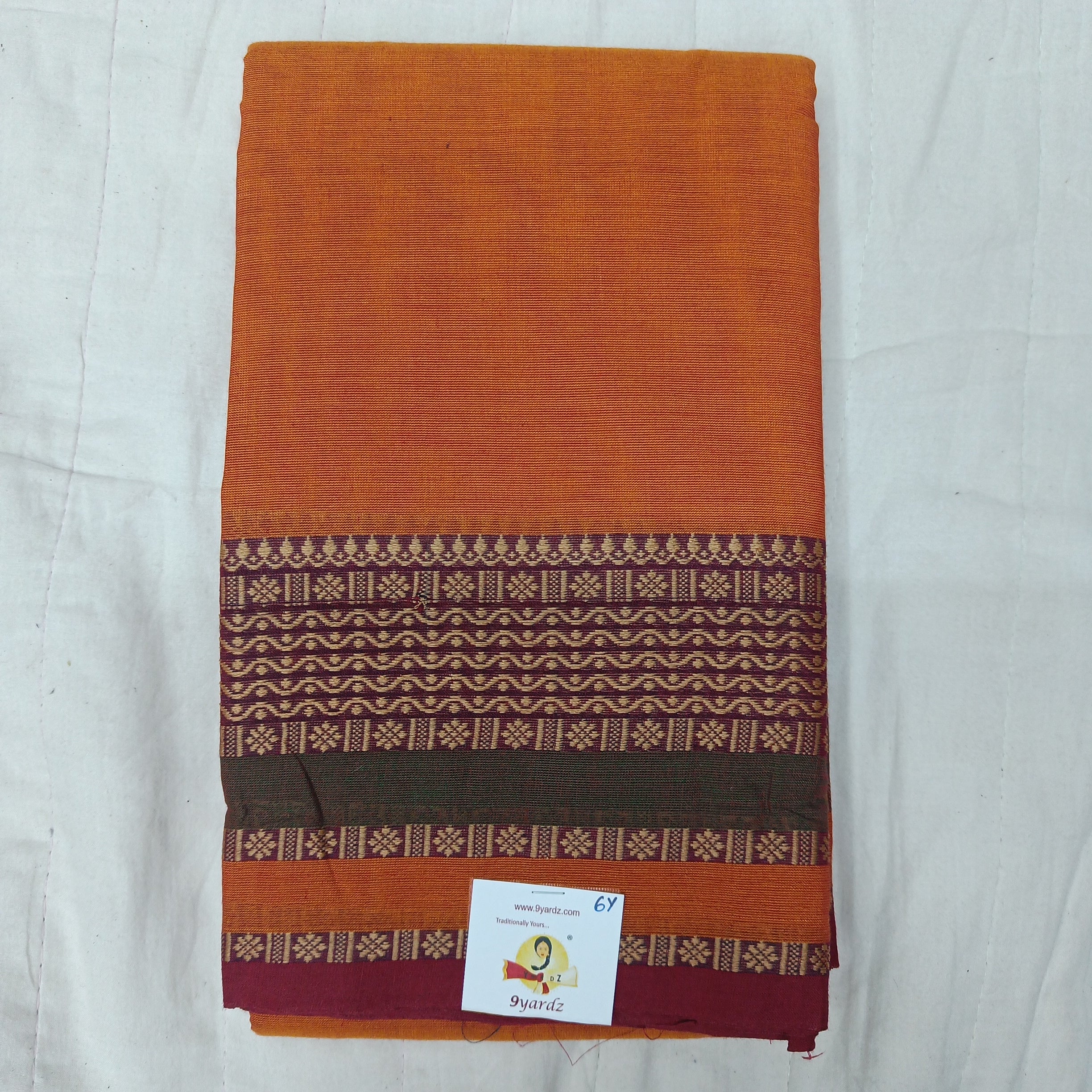 Chettinadu cotton 6 yardz