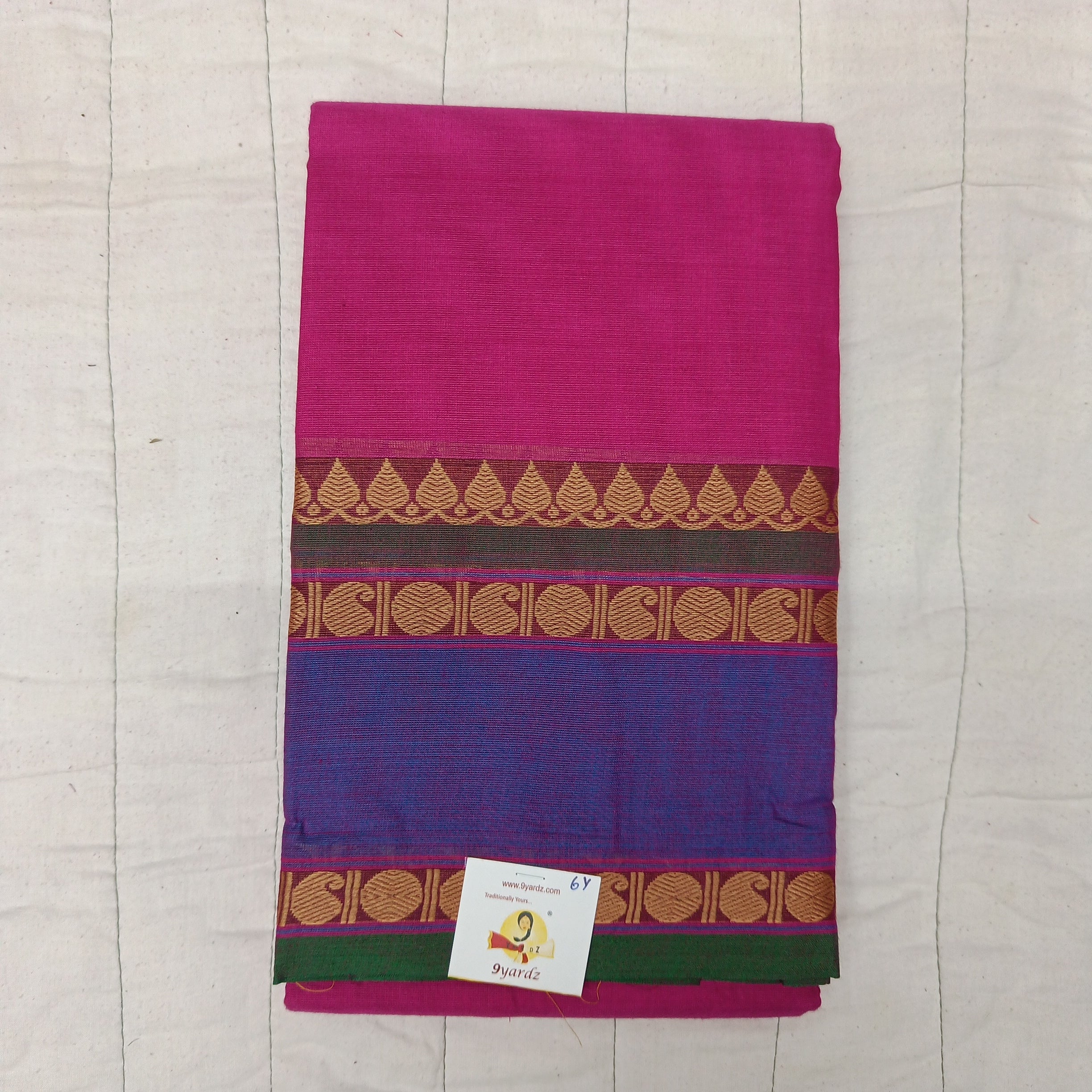 Chettinadu cotton 6 yardz