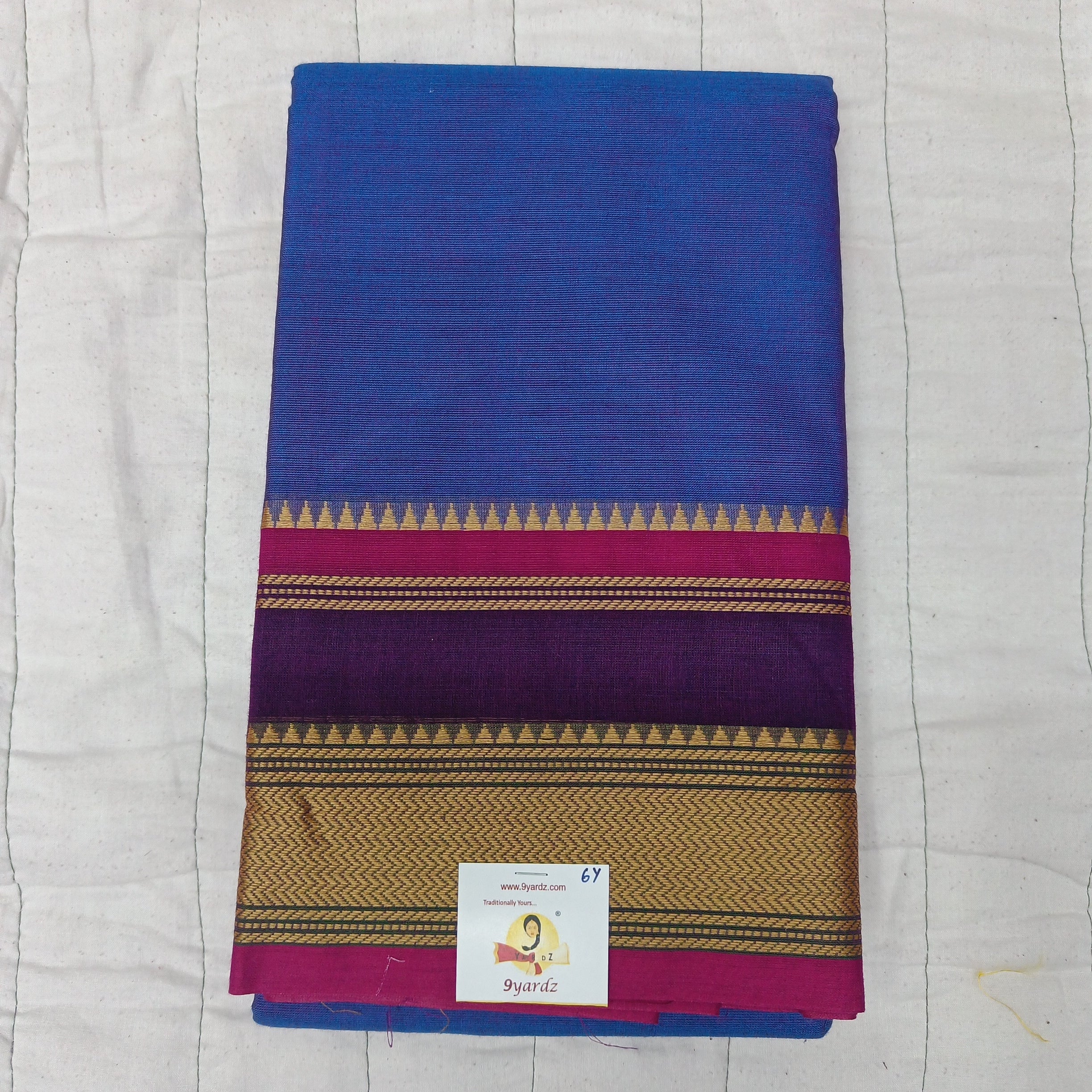 Chettinadu cotton 6 yardz