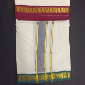 Pure cotton Muhurtham dhoti 10*6 5maadampet