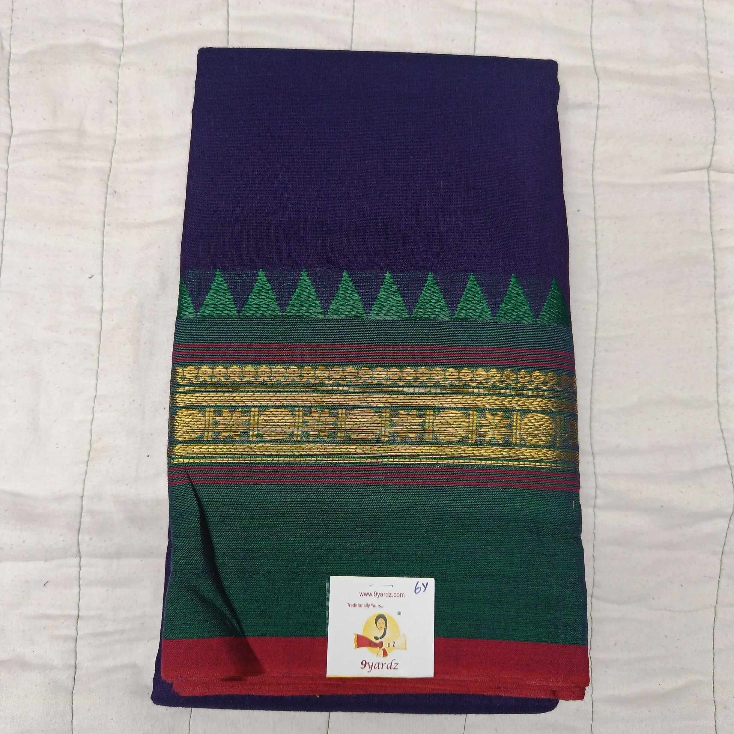 Chettinadu cotton 6 yardz