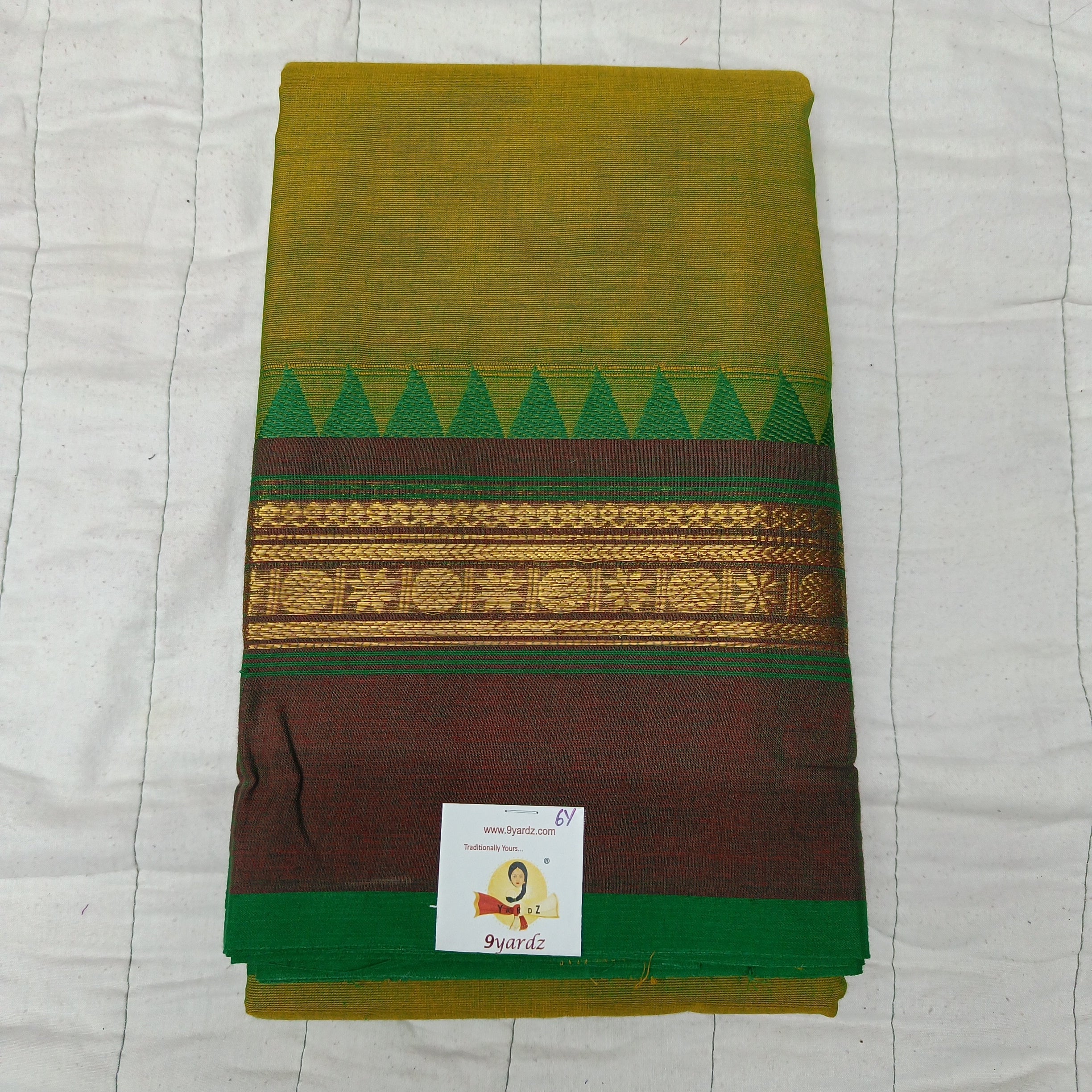 Chettinadu cotton 6 yardz