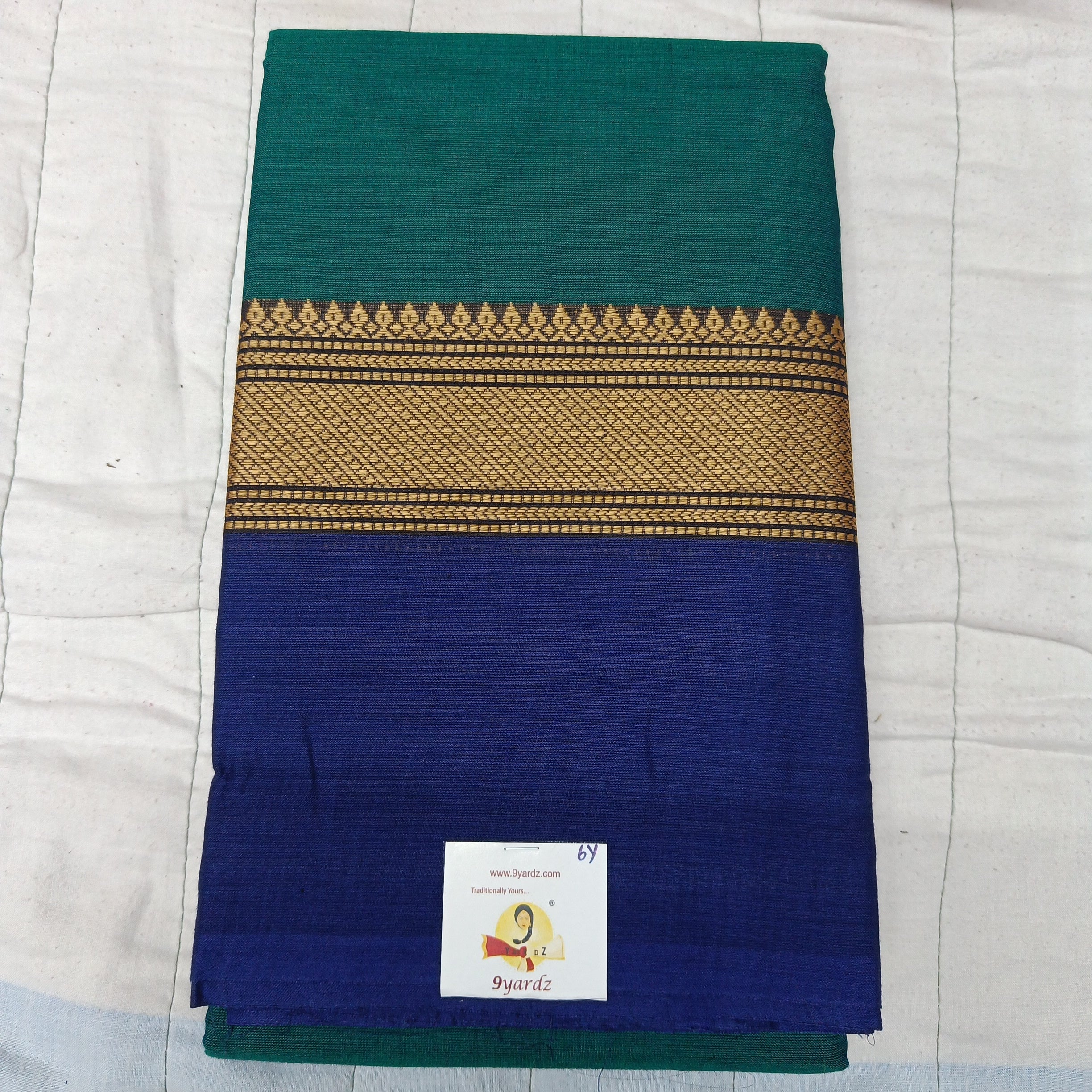 Chettinadu cotton 6 yardz