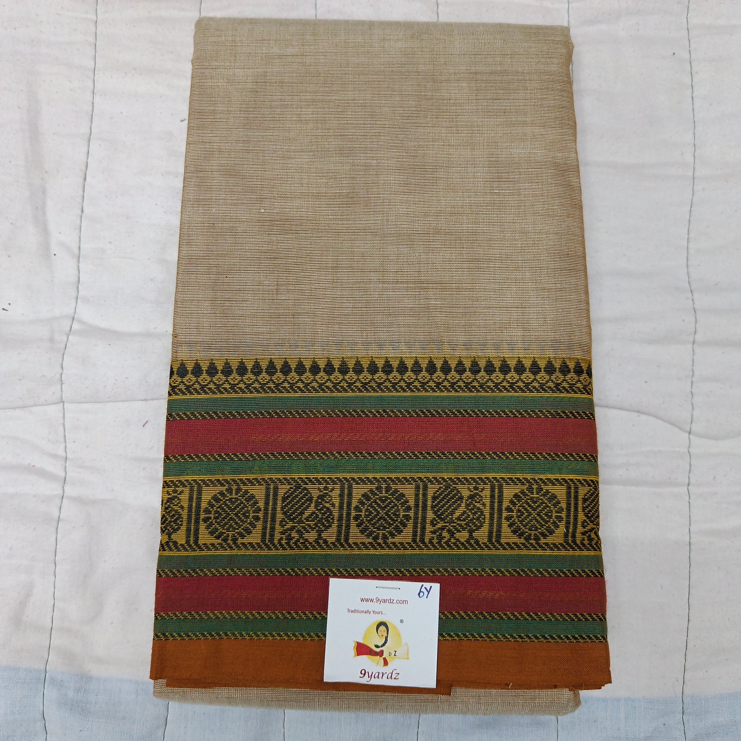 Chettinadu cotton 6 yardz