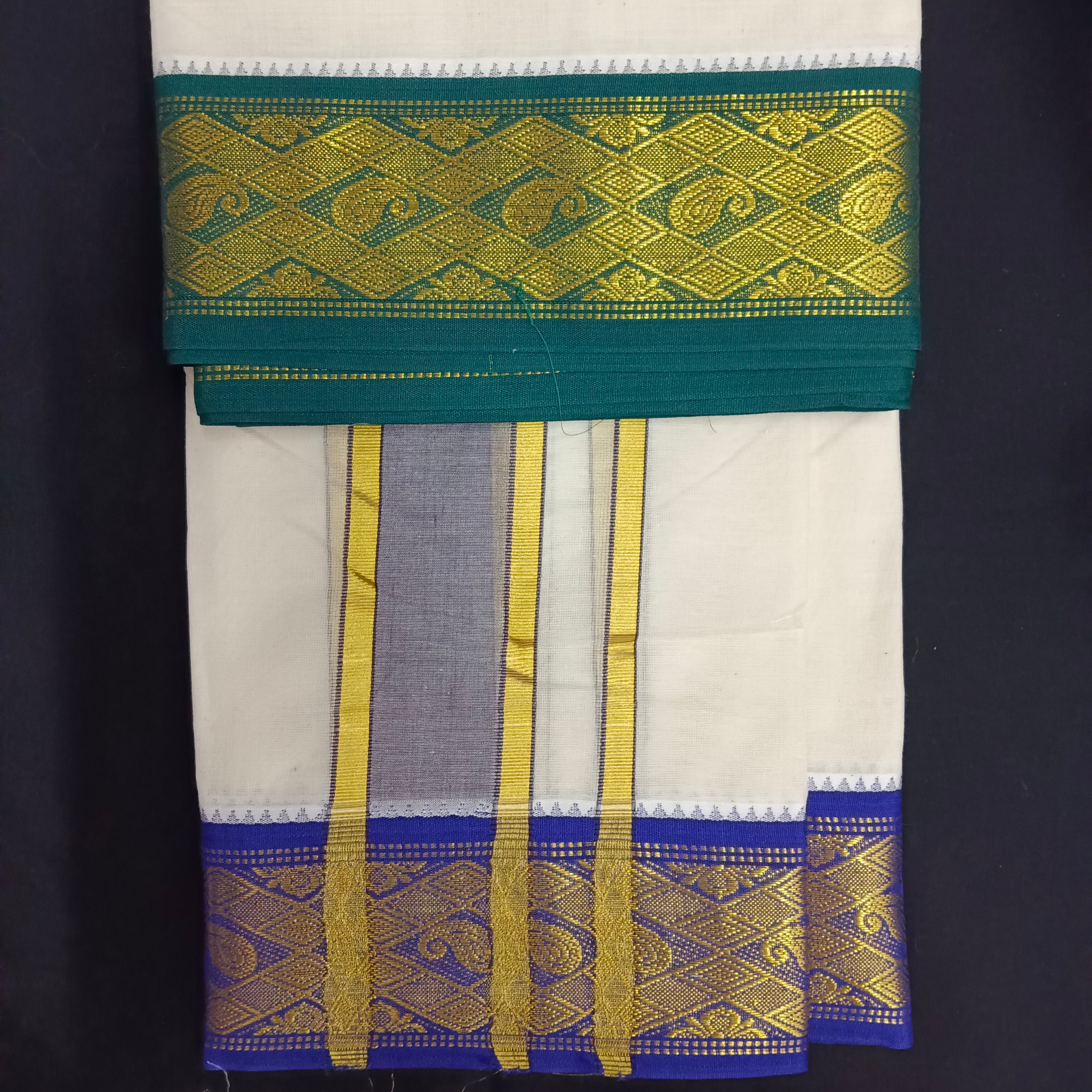Pure cotton Muhurtham dhoti 10*6
