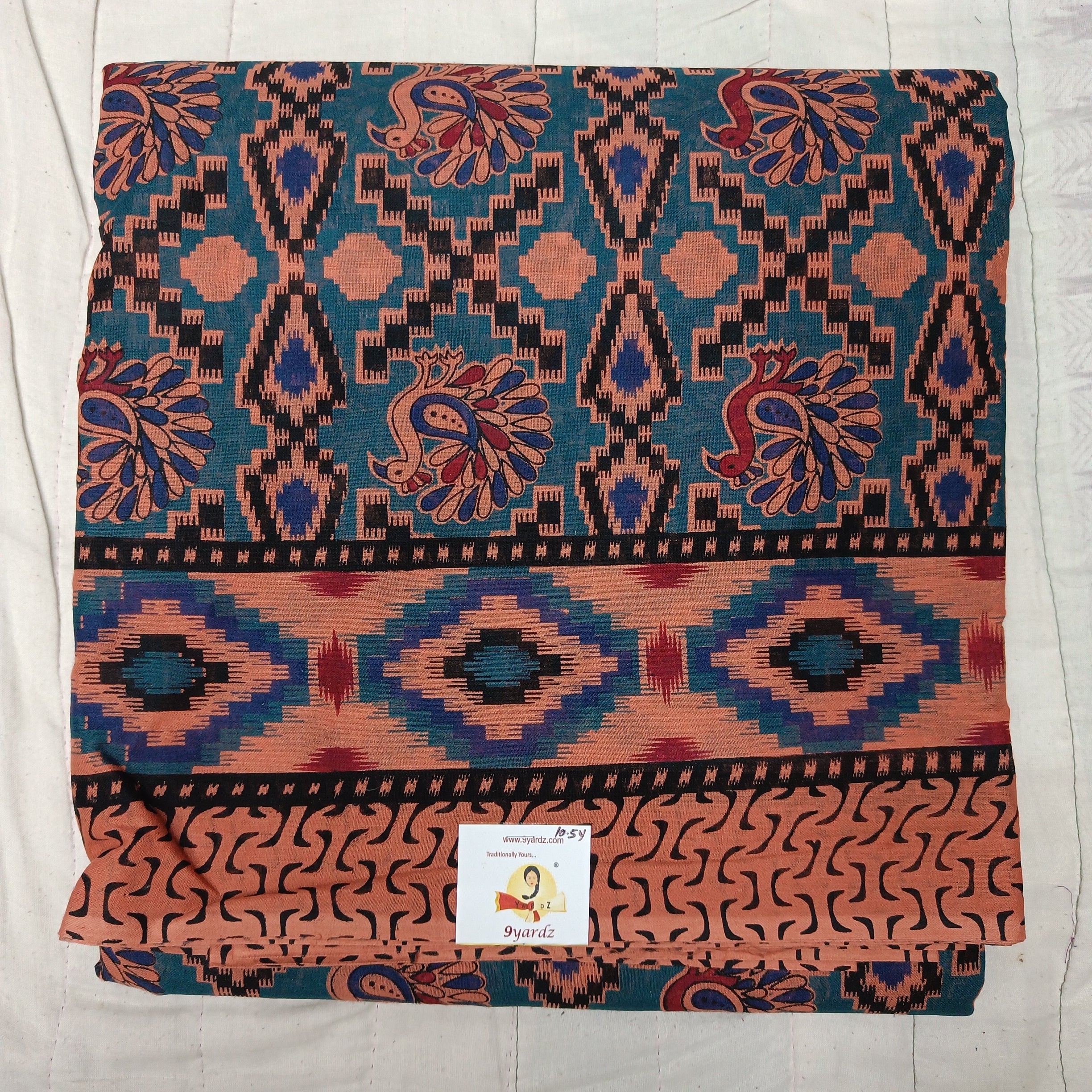 Erode cotton 10.5 yards madisar