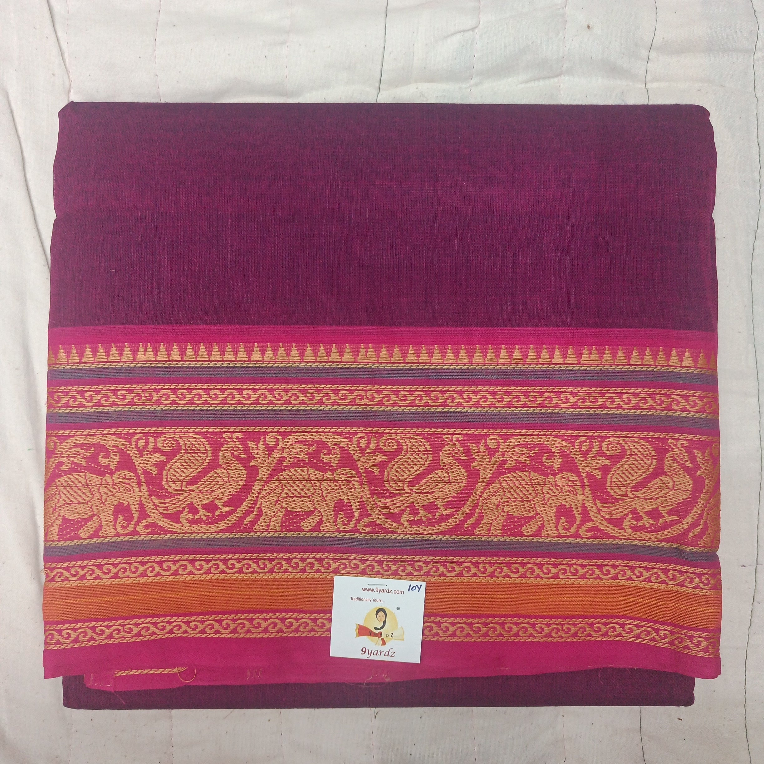 Arupukottai cotton 10 yards madisar
