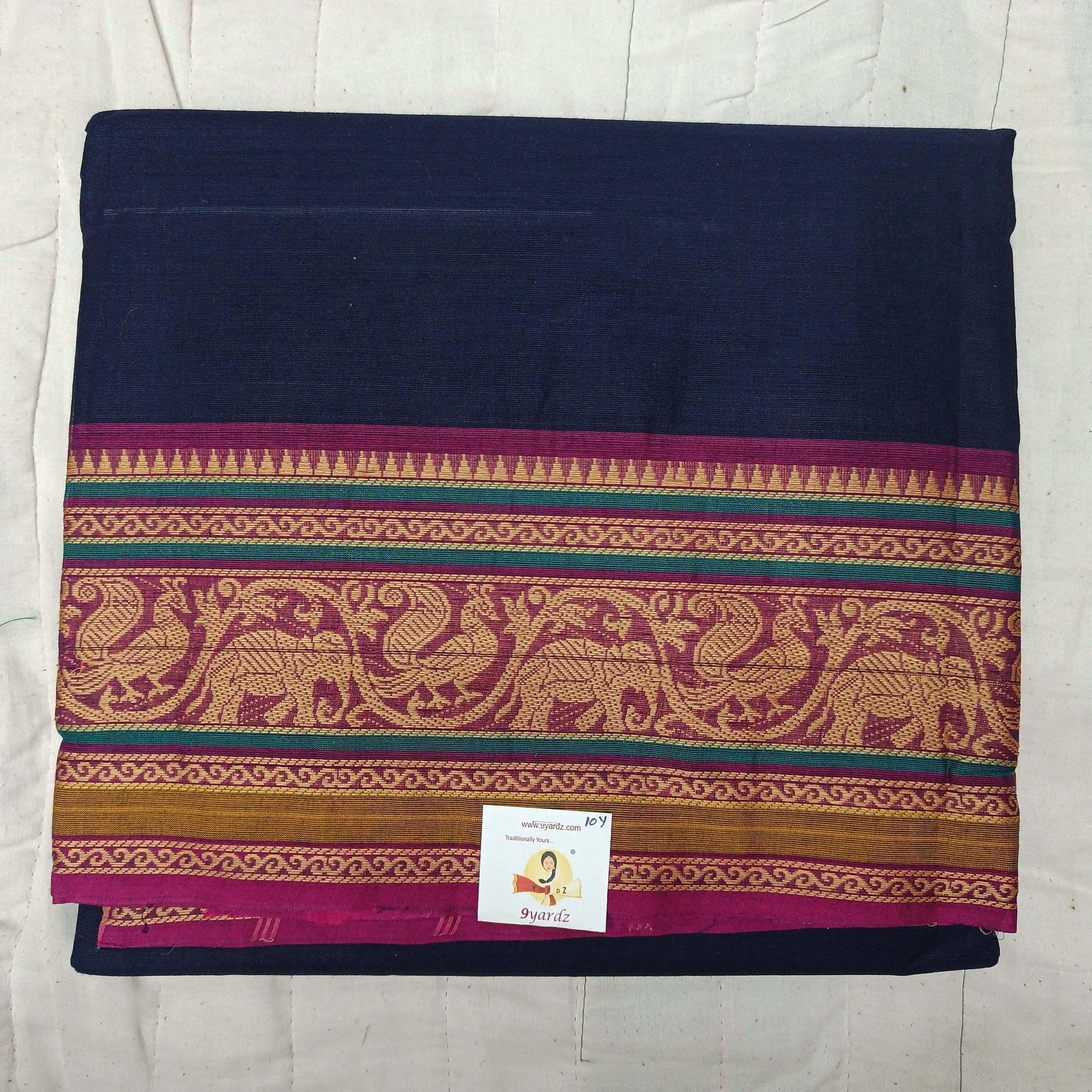 Arupukottai cotton 10 yards madisar