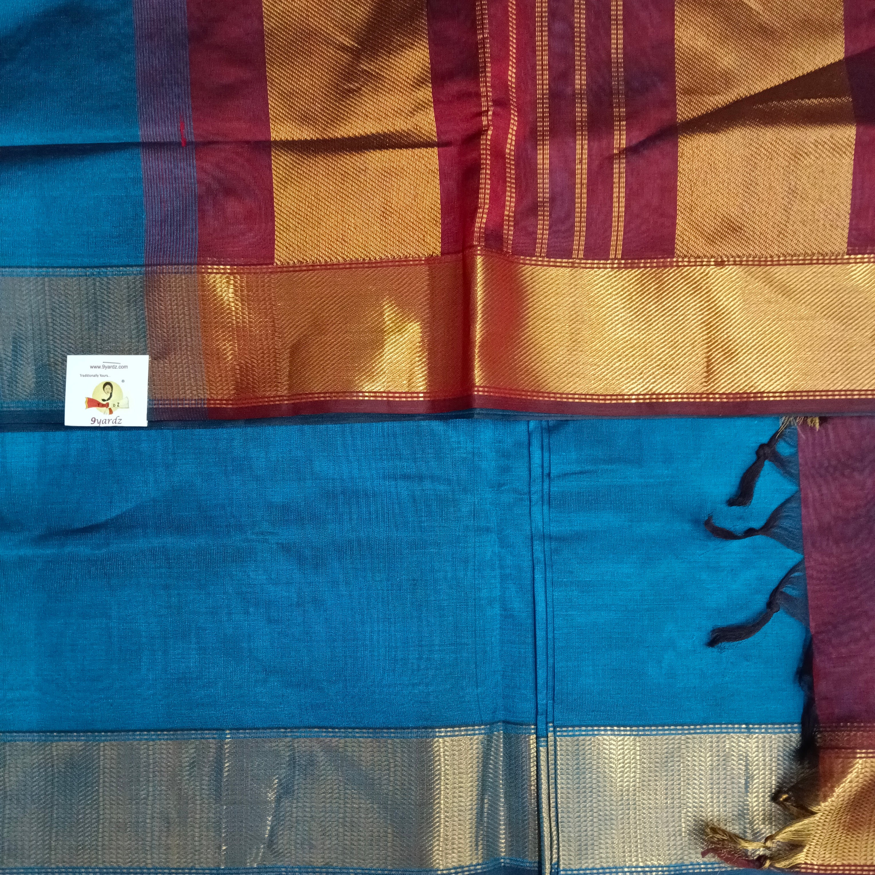 Pure silk cotton 10yards madisar