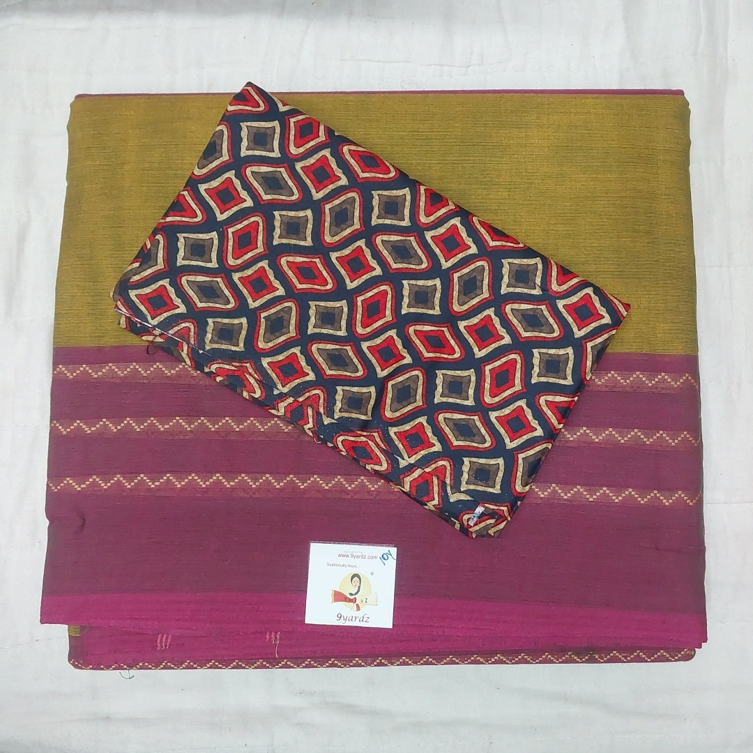 Arupukottai cotton 10 yards madisar