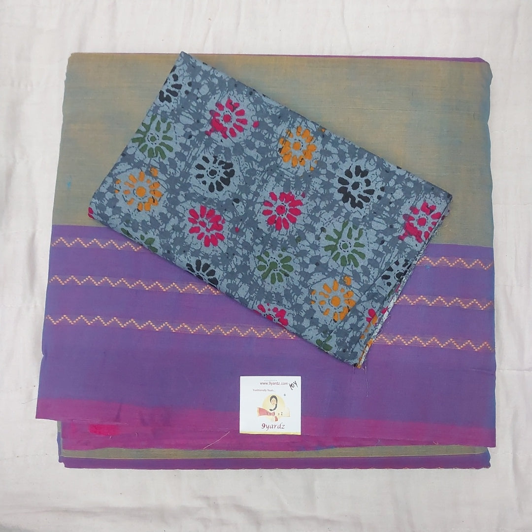 Arupukottai cotton 10 yards madisar