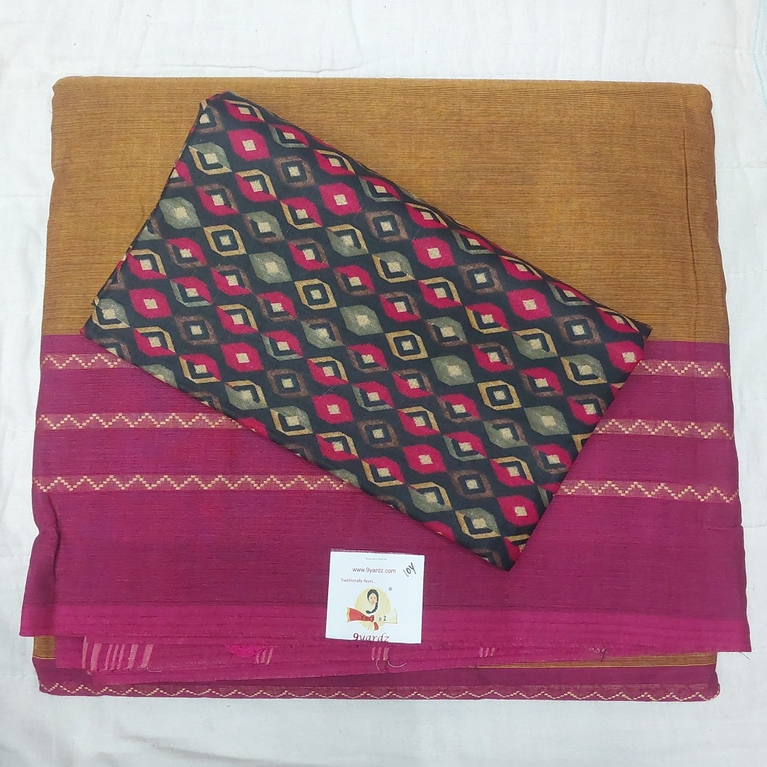 Arupukottai cotton 10 yards madisar