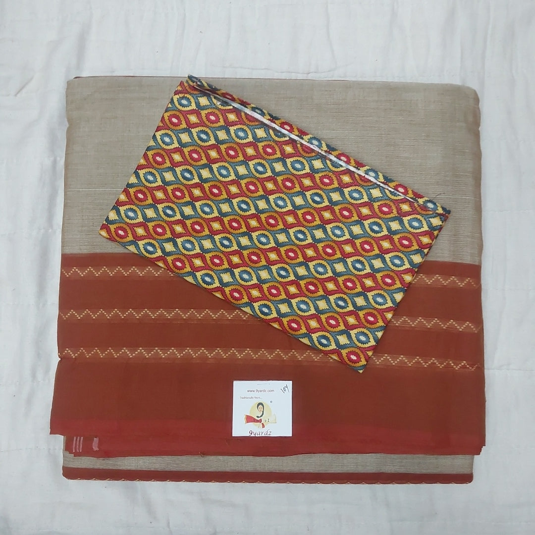Arupukottai cotton 10 yards madisar