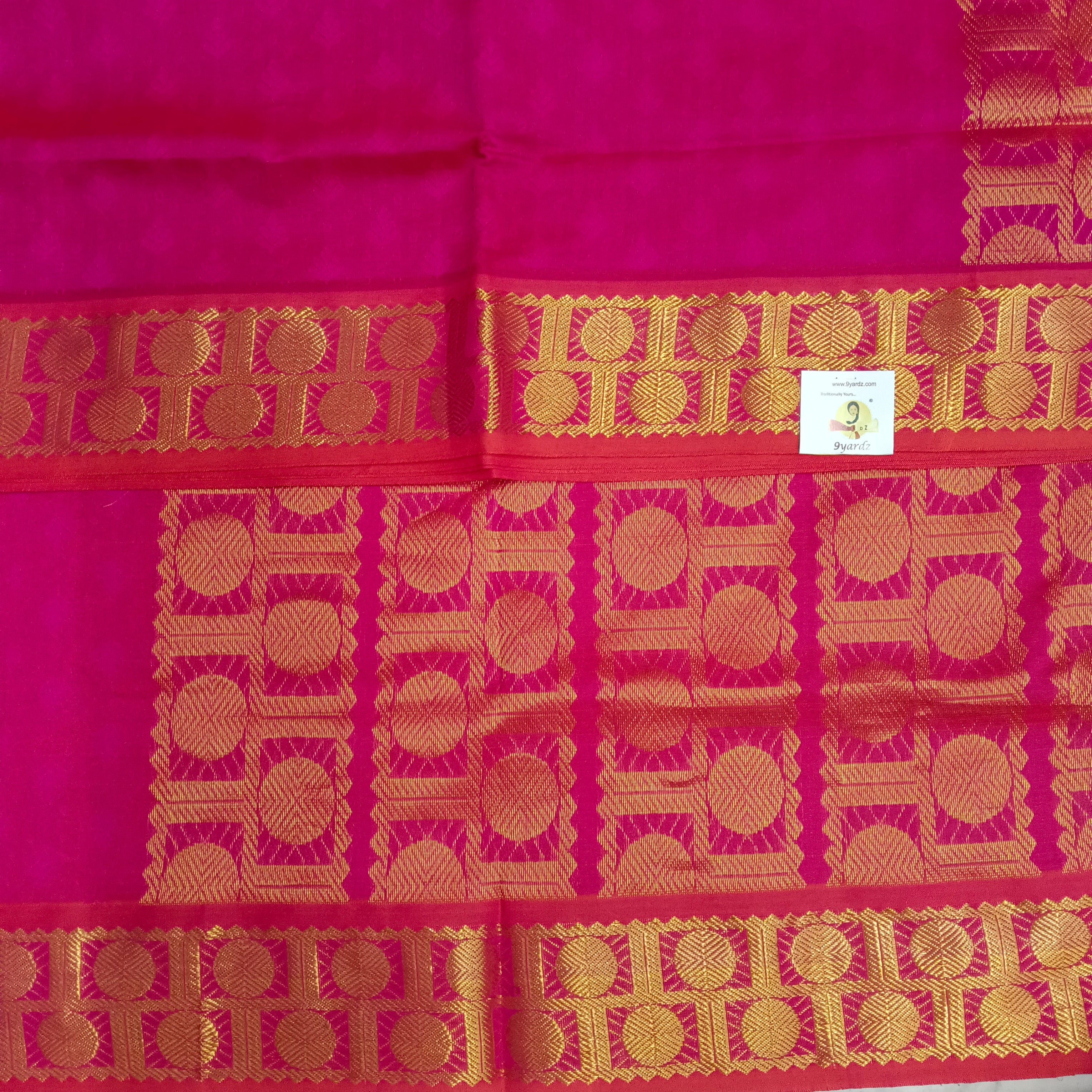 Semi silk Embossed 6Yards