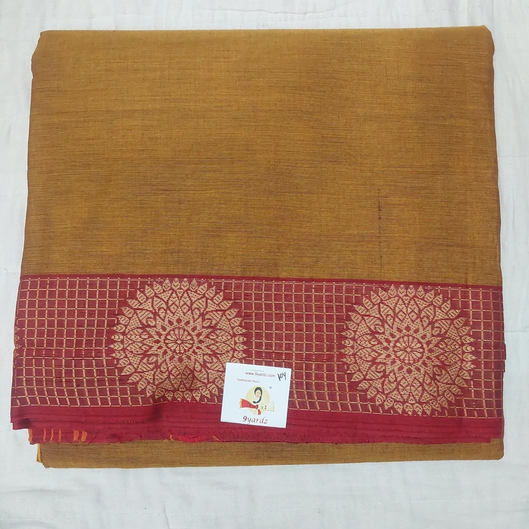 Arupukottai cotton 10 yards madisar