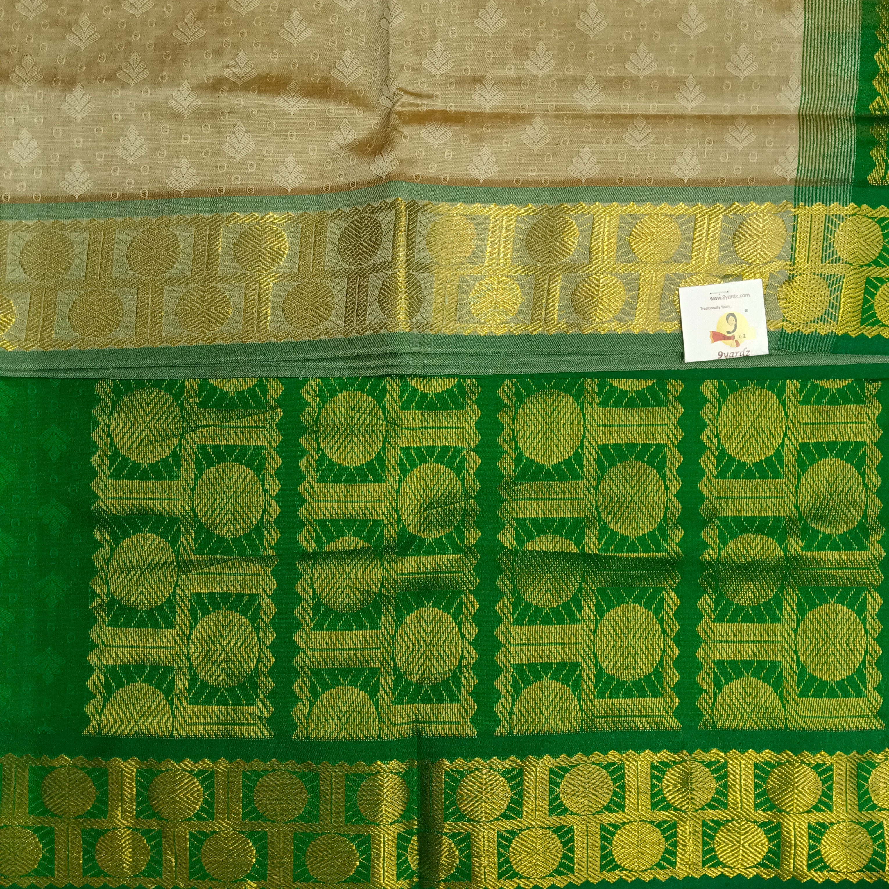 Semi silk Embossed 6Yards