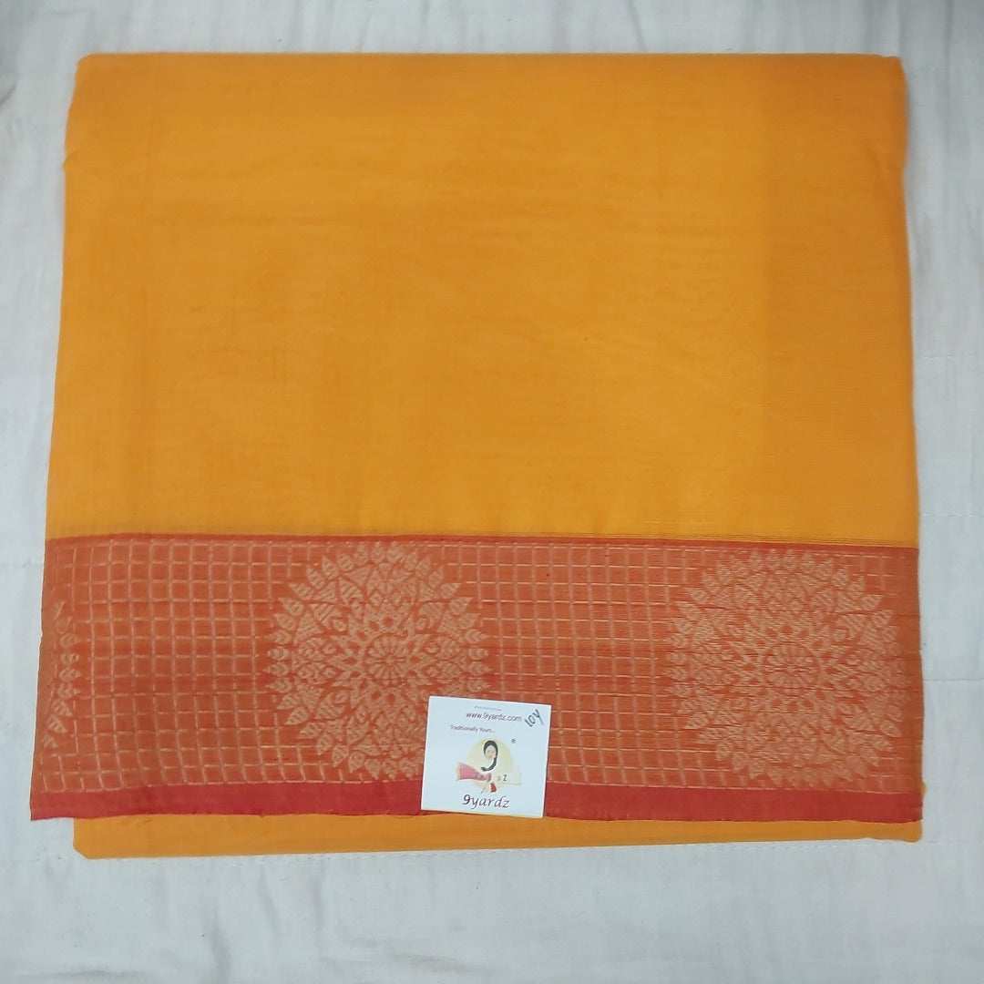 Arupukottai cotton 10 yards madisar
