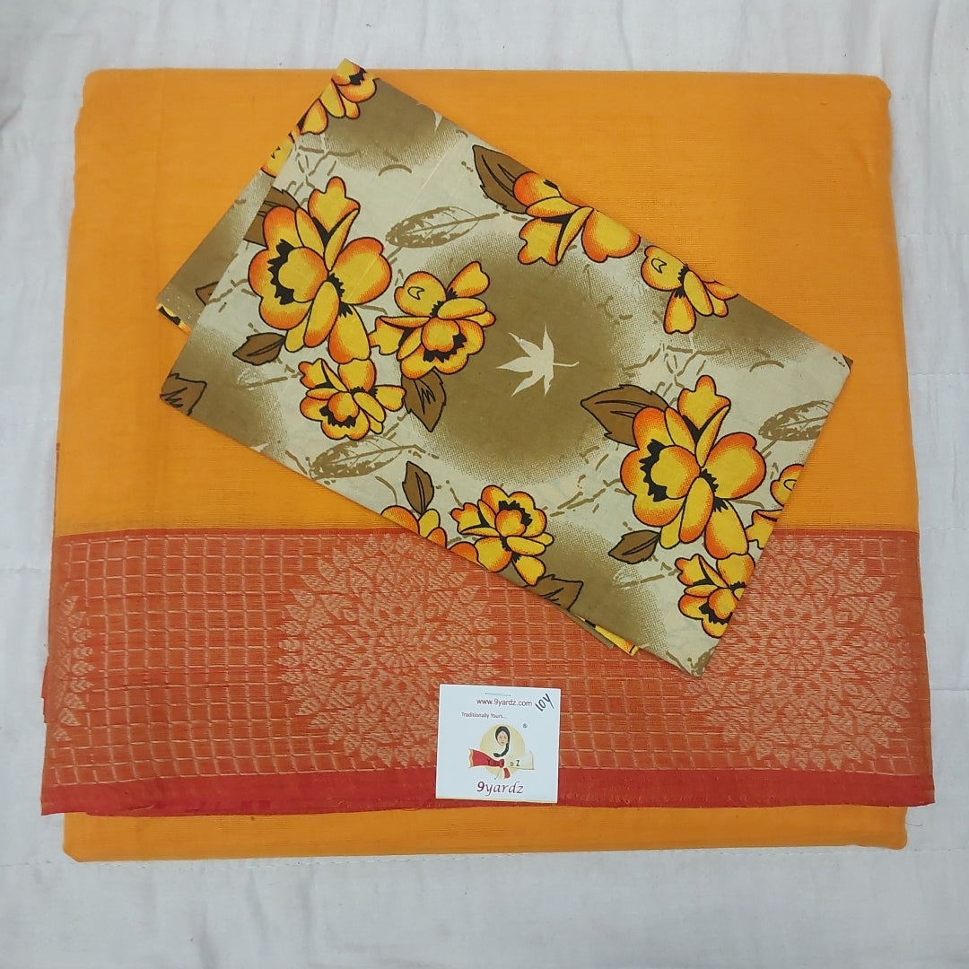Arupukottai cotton 10 yards madisar