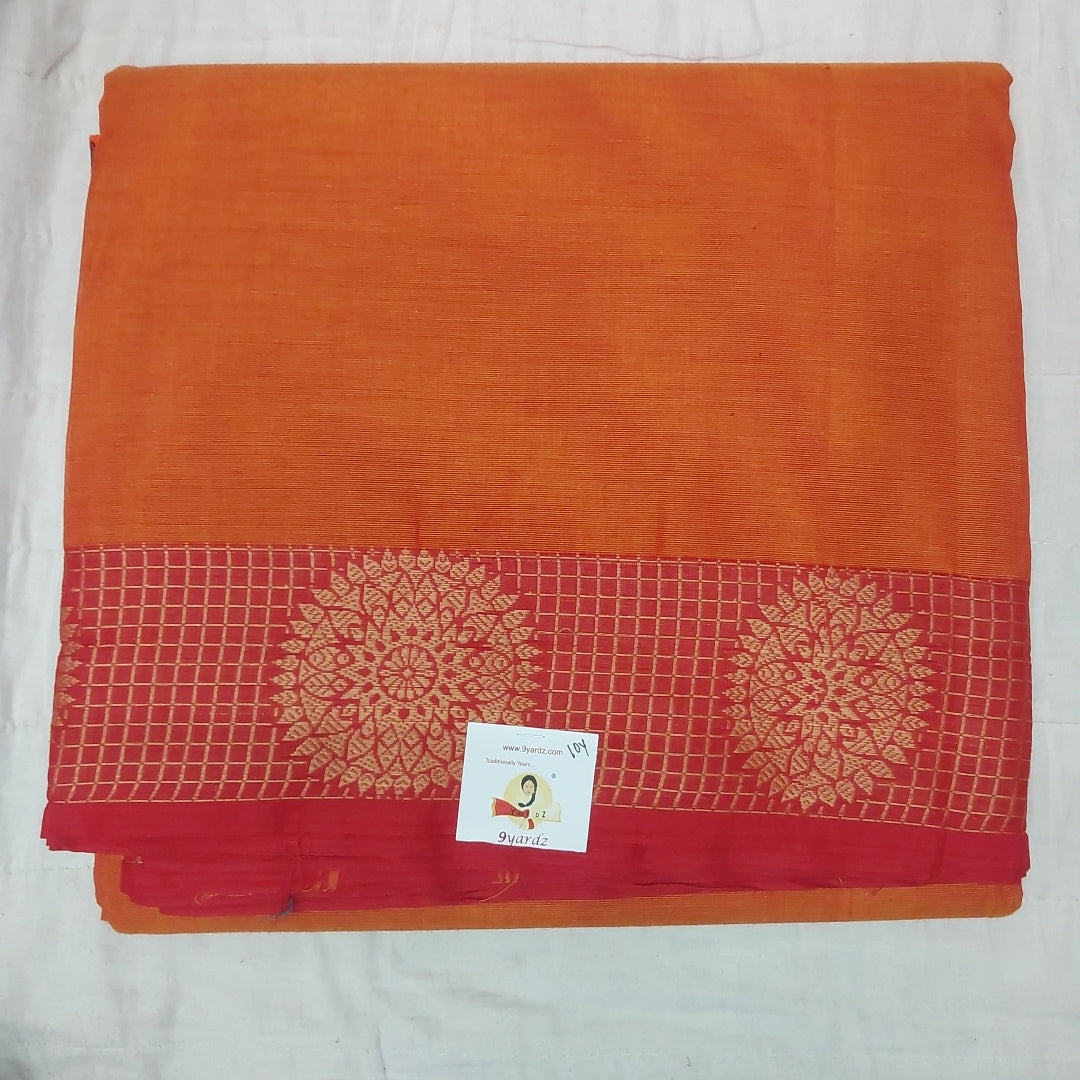Arupukottai cotton 10 yards madisar
