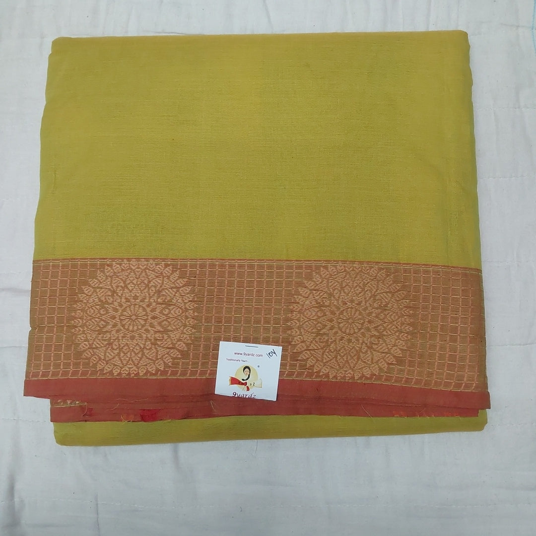 Arupukottai cotton 10 yards madisar