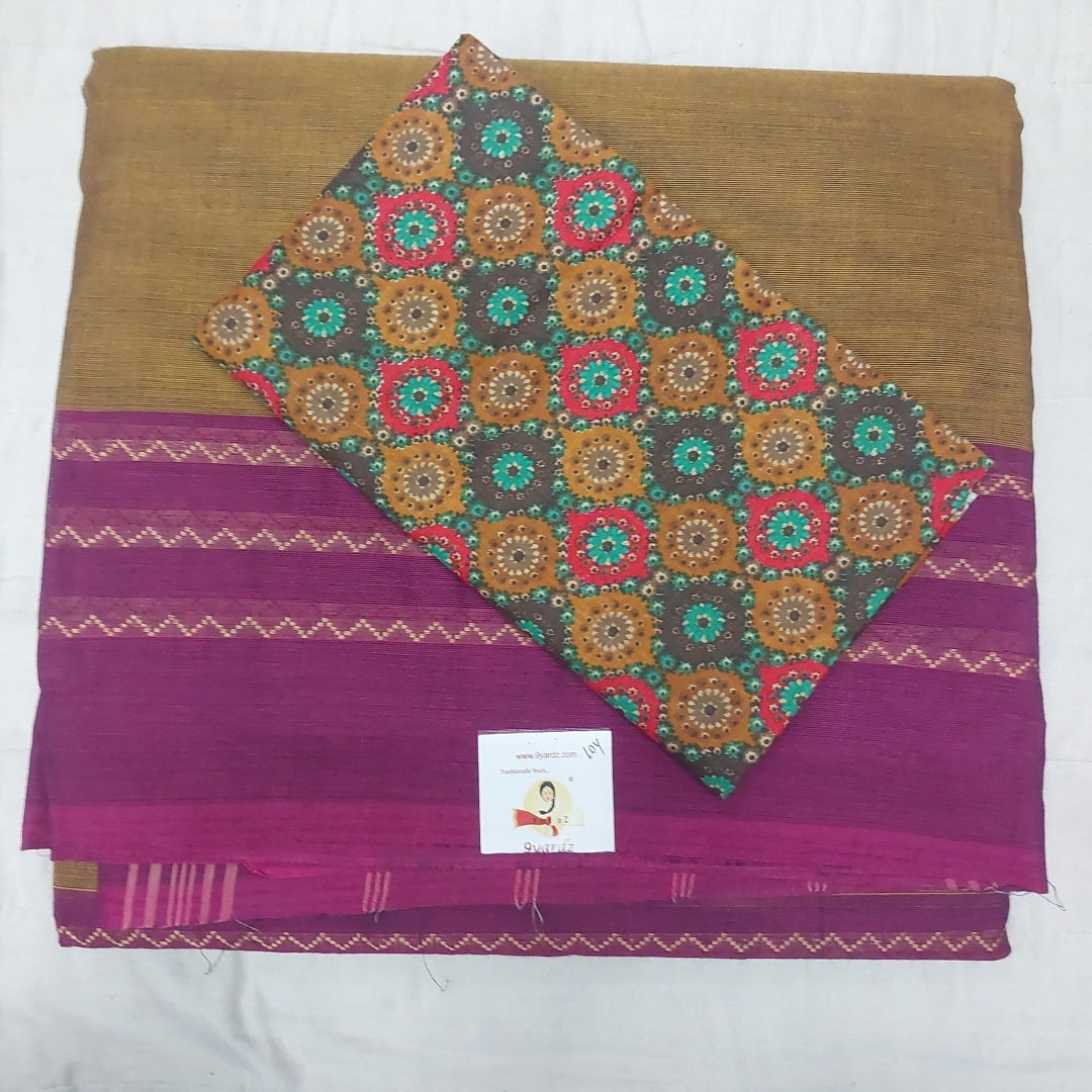 Arupukottai cotton 10 yards madisar