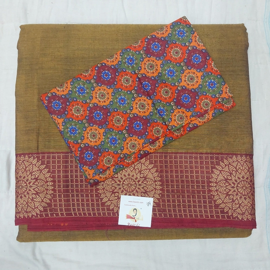 Arupukottai cotton 10 yards madisar