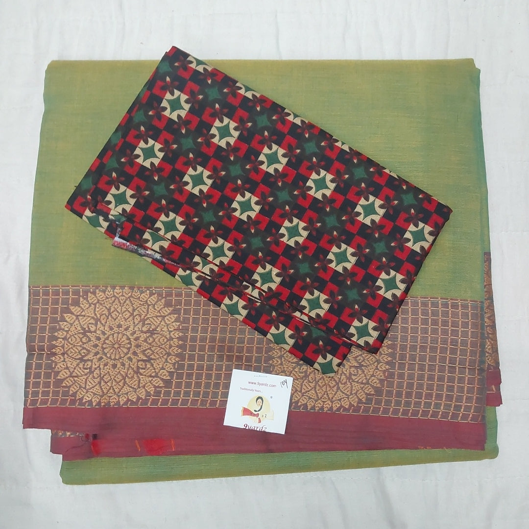 Arupukottai cotton 10 yards madisar
