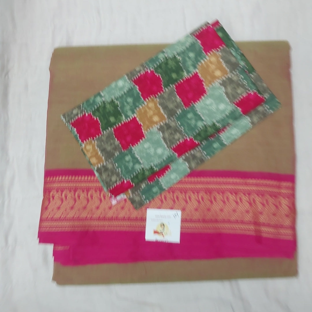 Arupukottai cotton 10 yards madisar