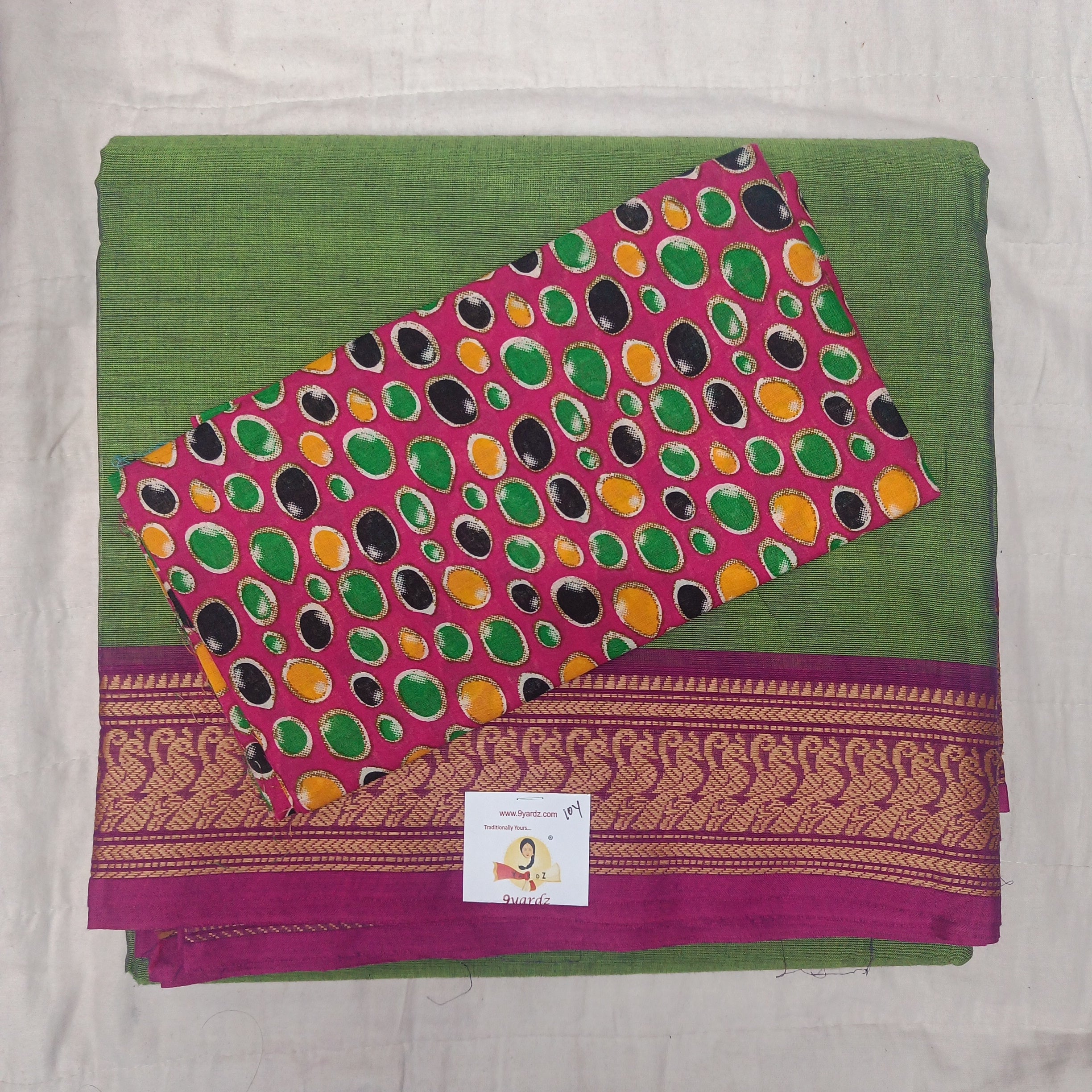 Arupukottai cotton 10 yards madisar