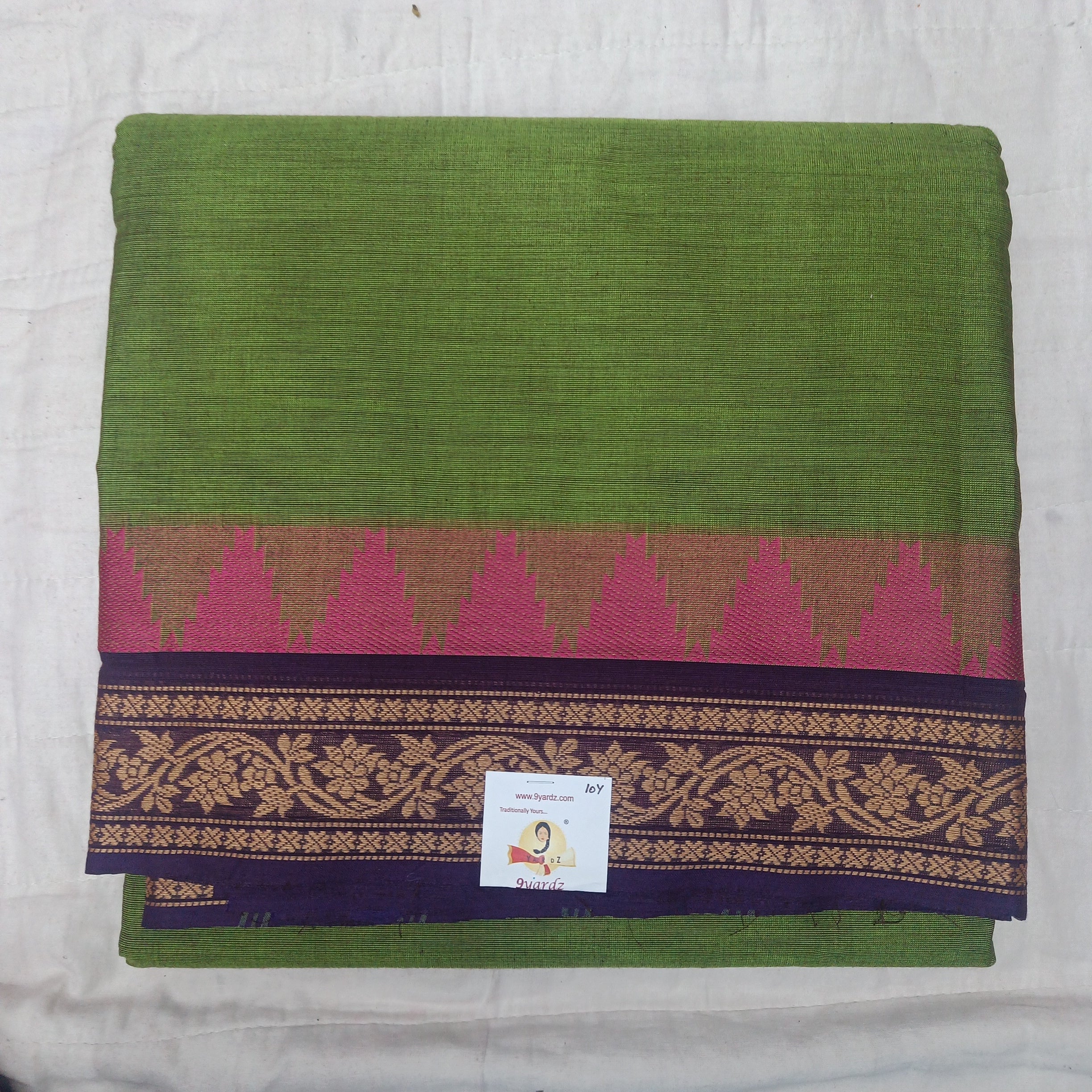 Arupukottai cotton 10 yards madisar