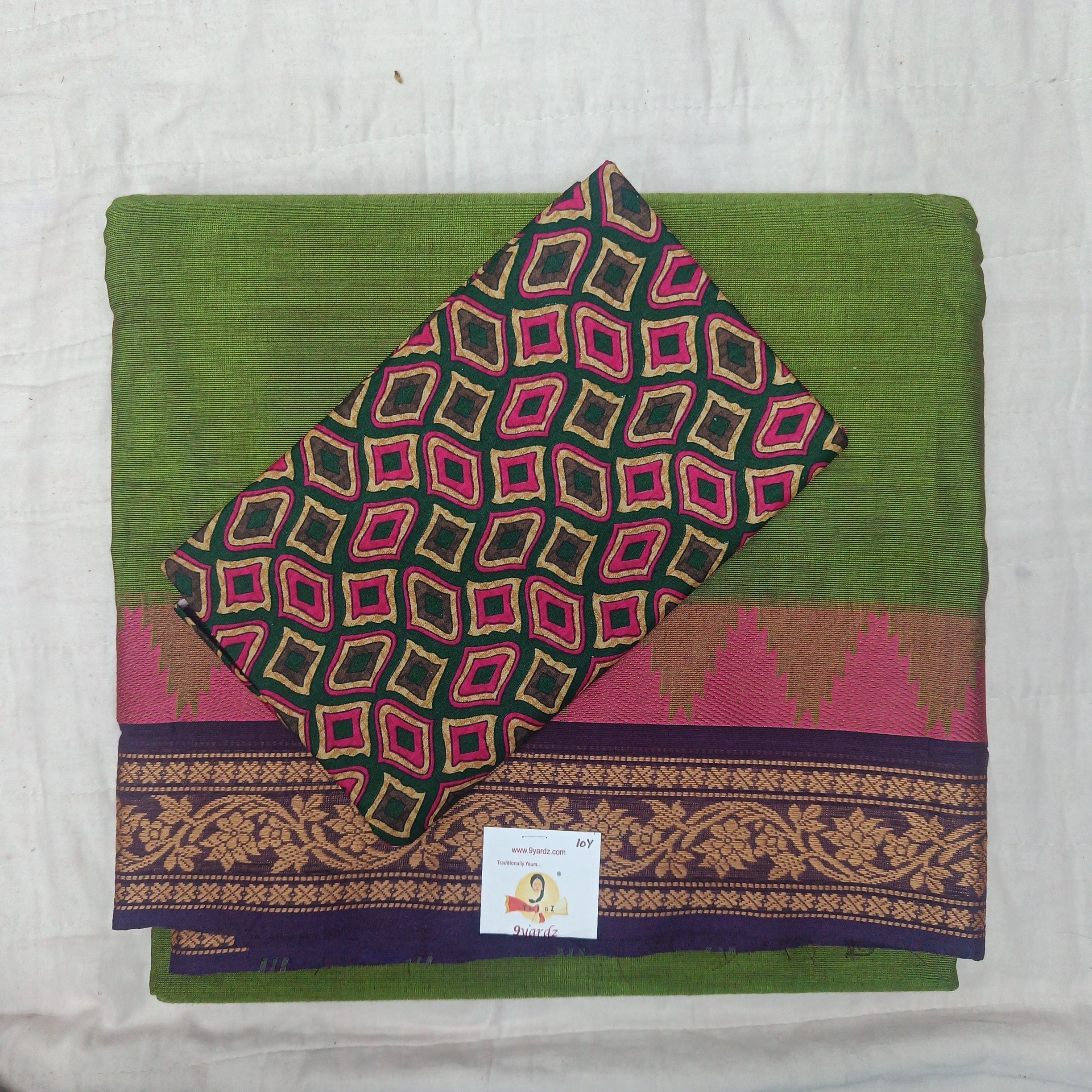 Arupukottai cotton 10 yards madisar
