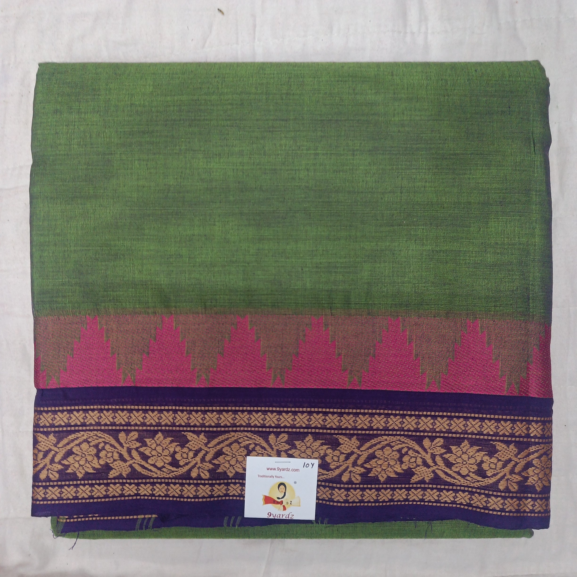Arupukottai cotton 10 yards madisar