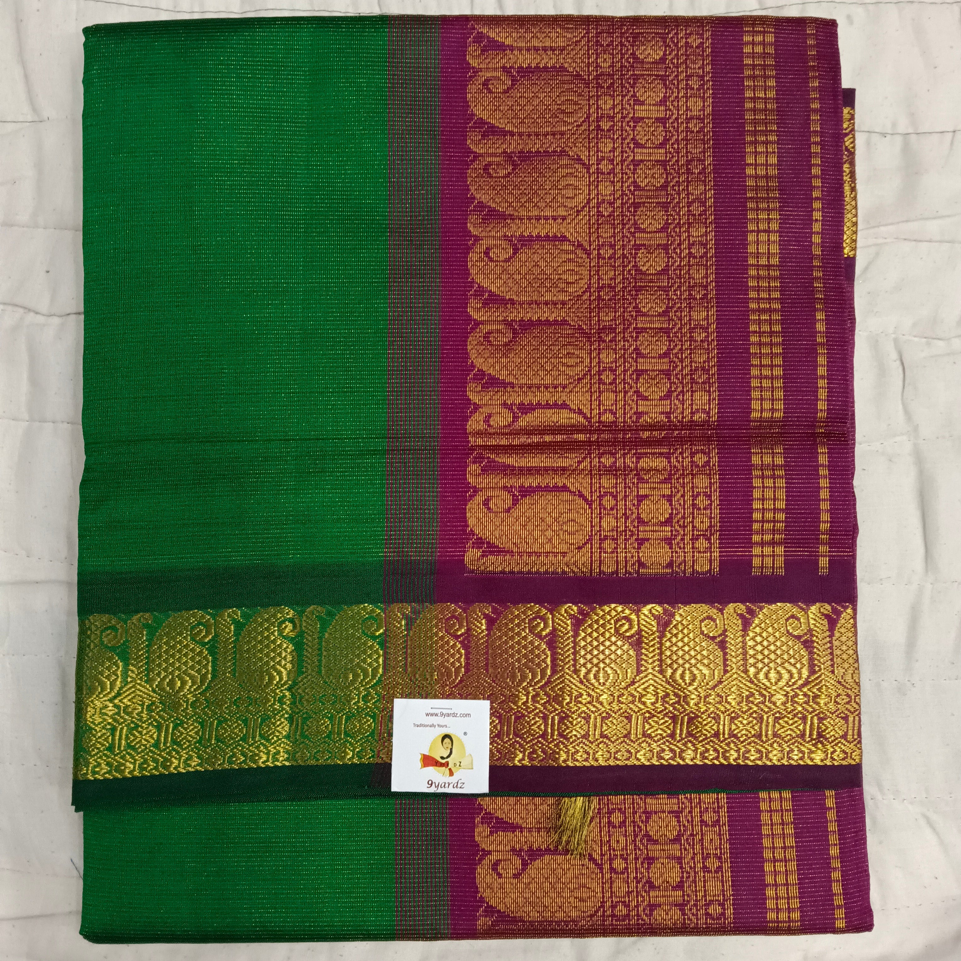 Semi silk vairavoosi 6Yards