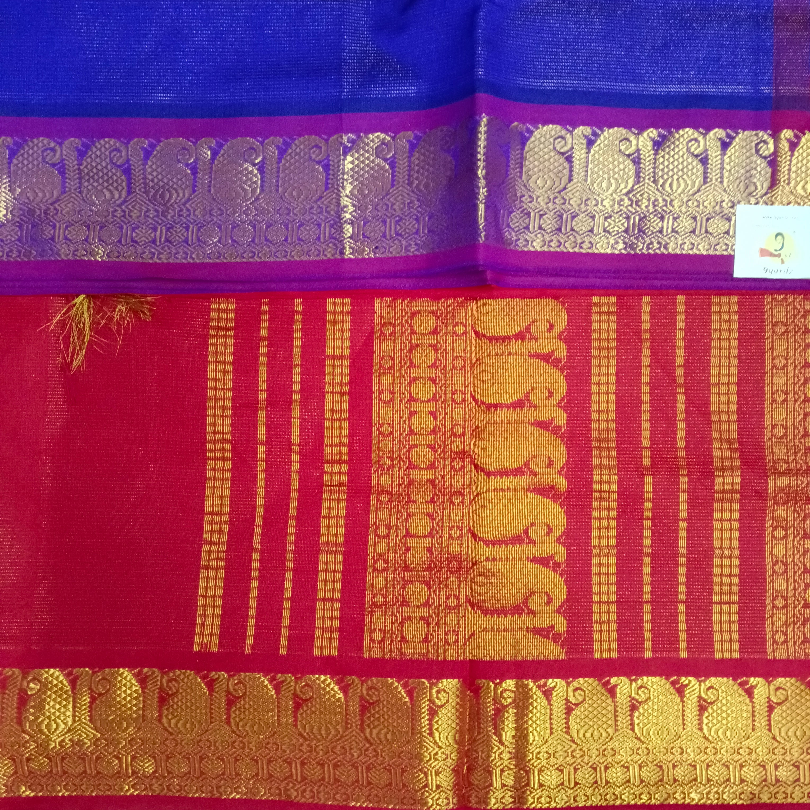 Semi silk vairavoosi 6Yards