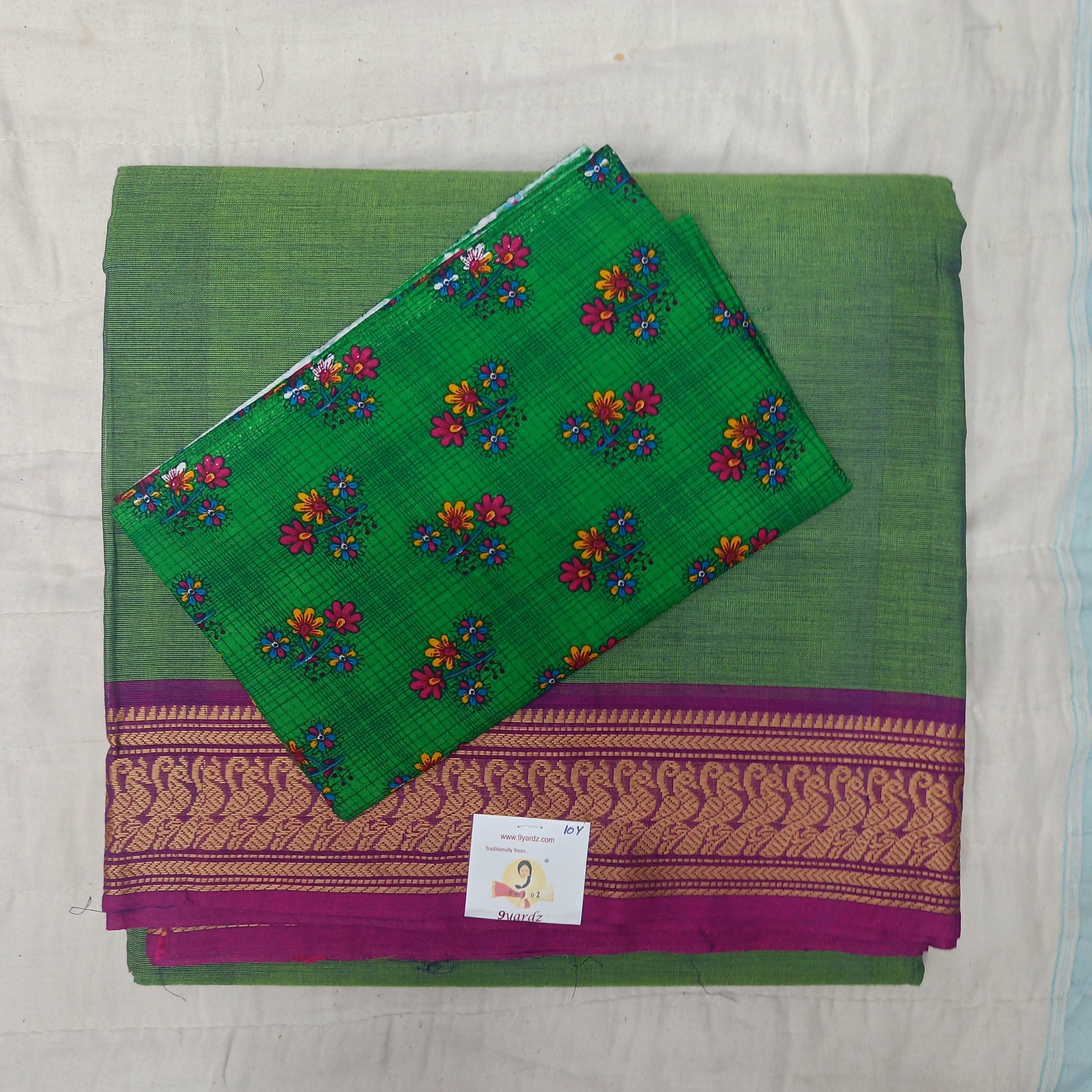 Arupukottai cotton 10 yards madisar
