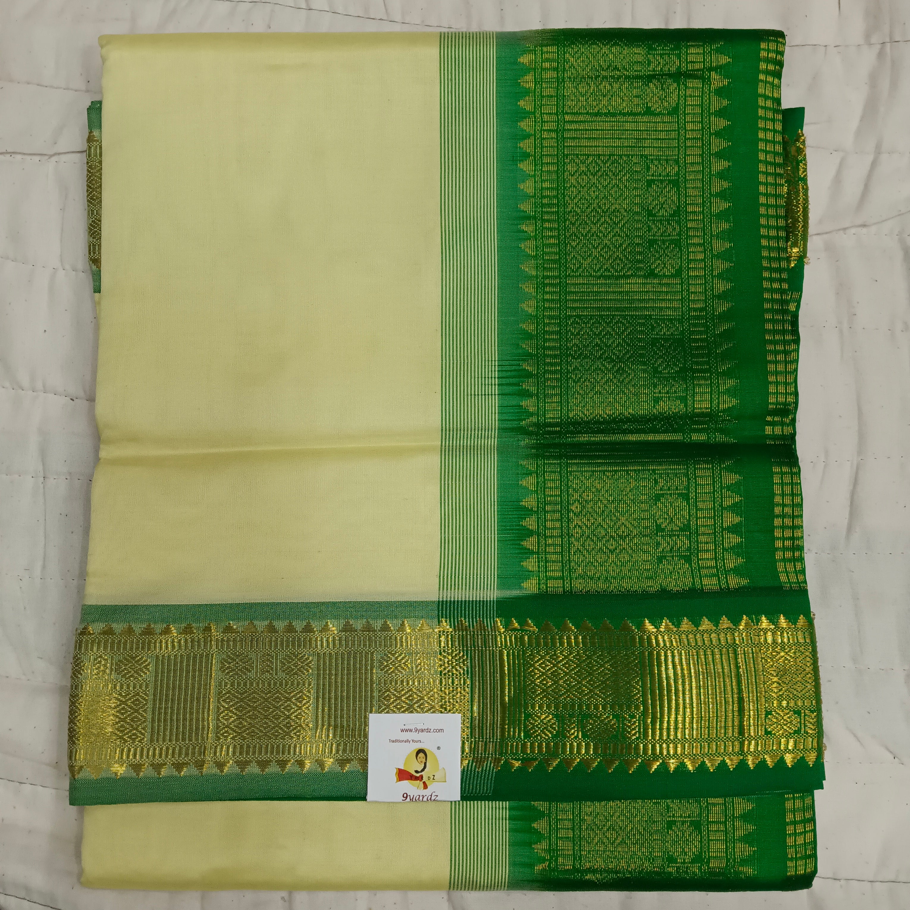 Semi silk Plain 6Yards