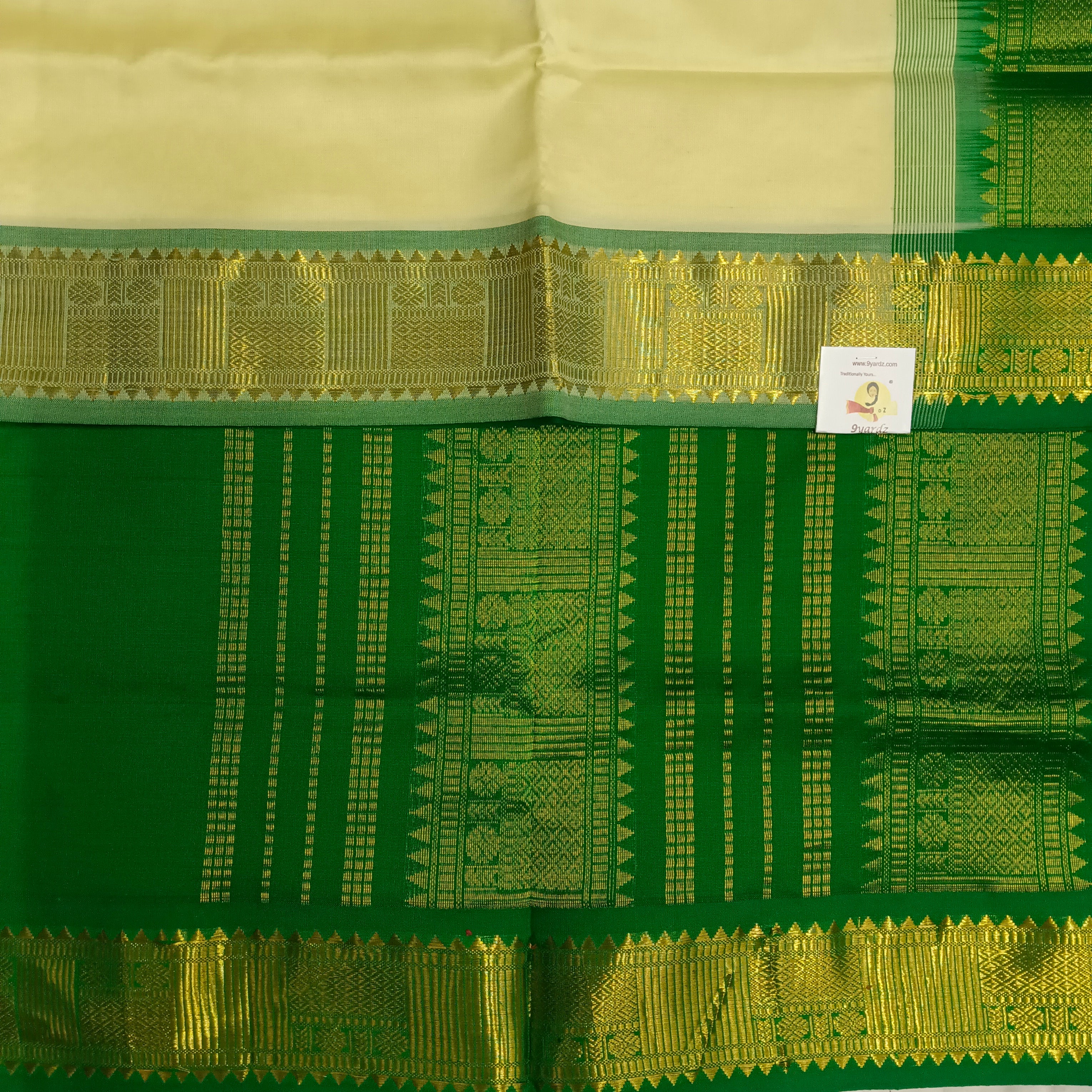 Semi silk Plain 6Yards