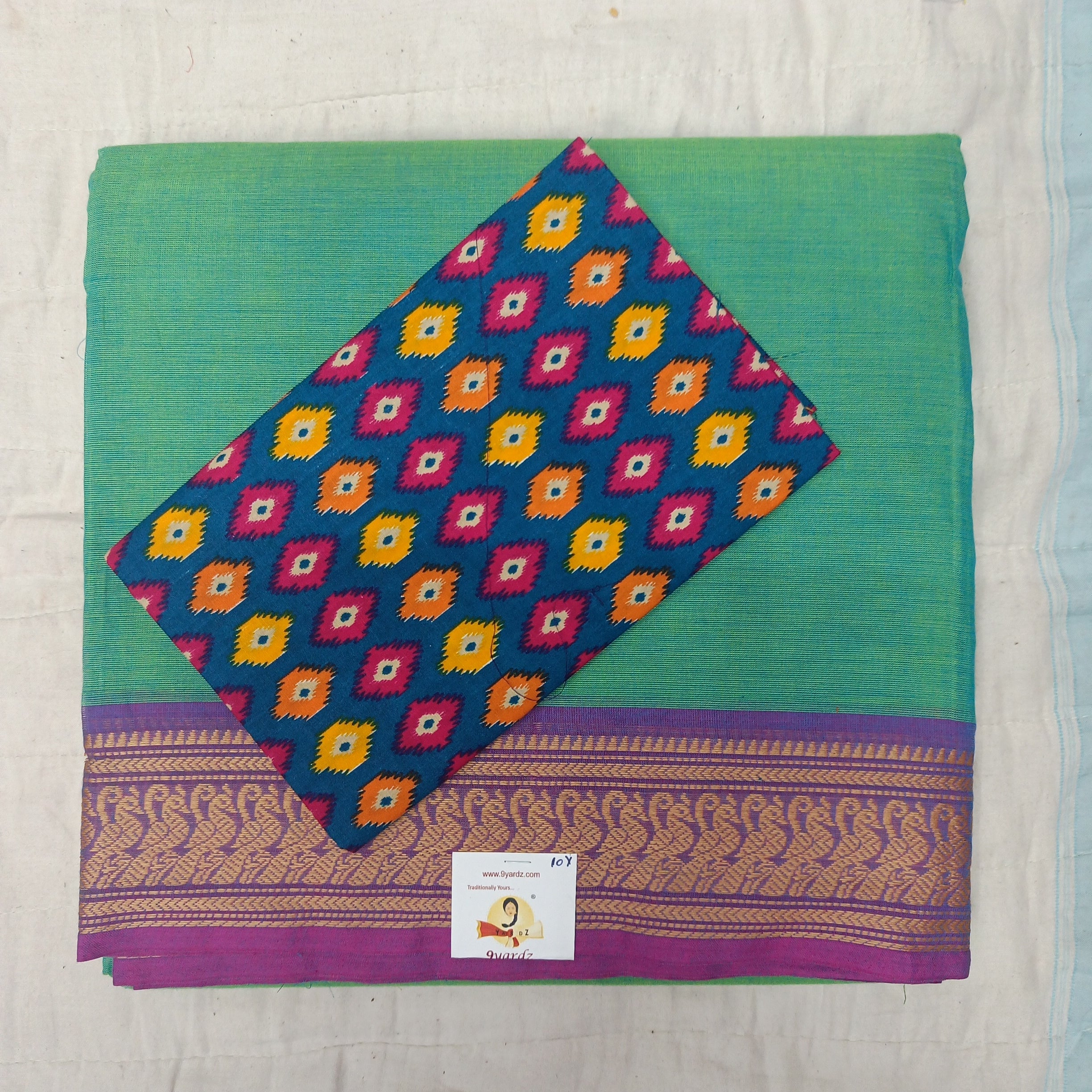 Arupukottai cotton 10 yards madisar