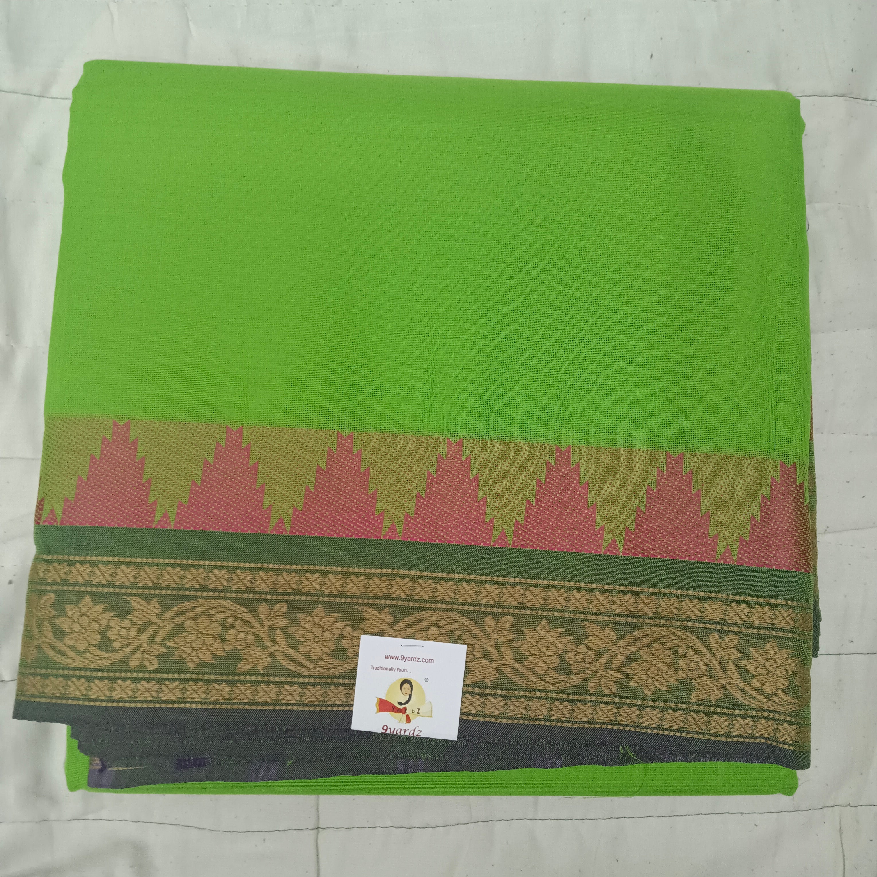 Arupukottai cotton 10 yards madisar