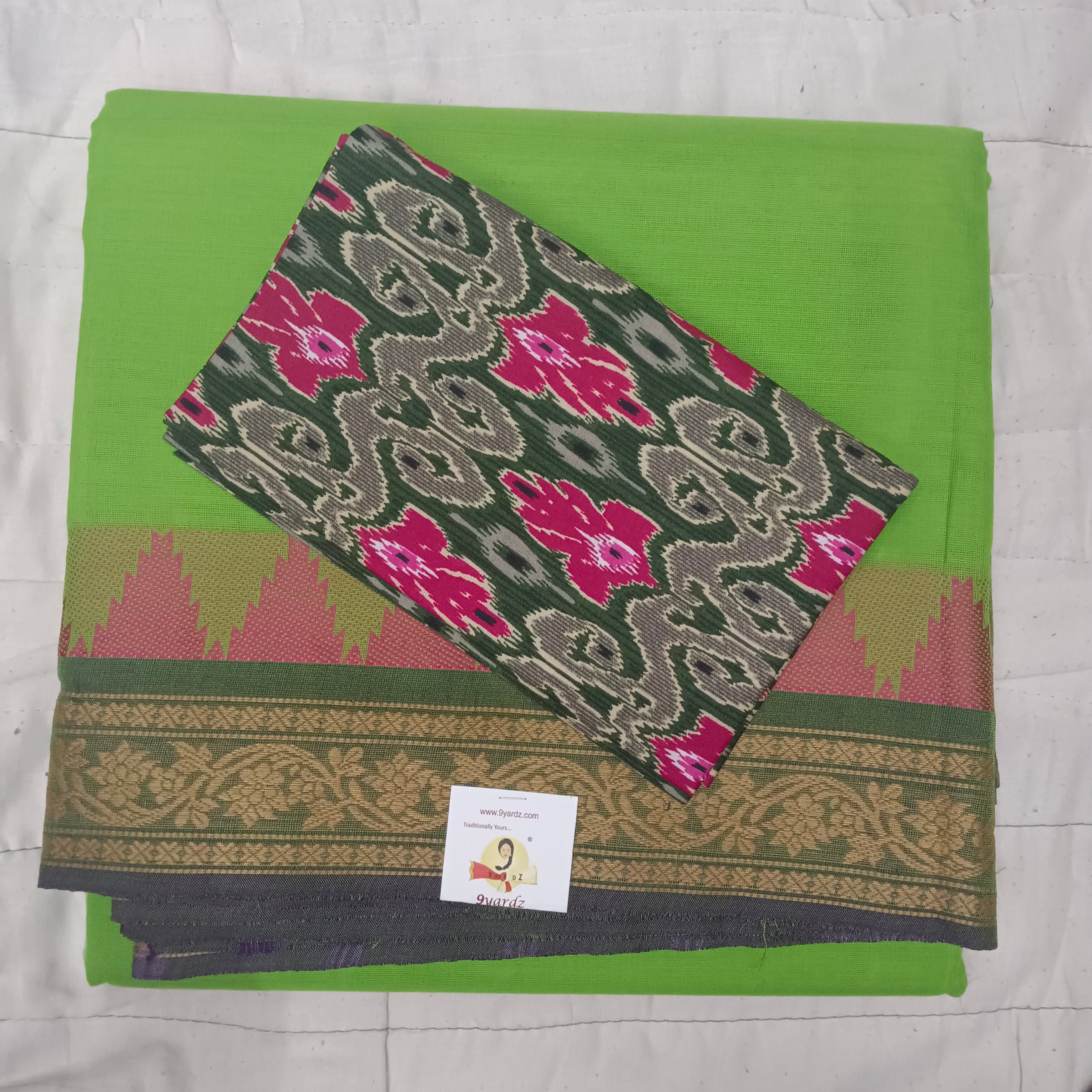 Arupukottai cotton 10 yards madisar
