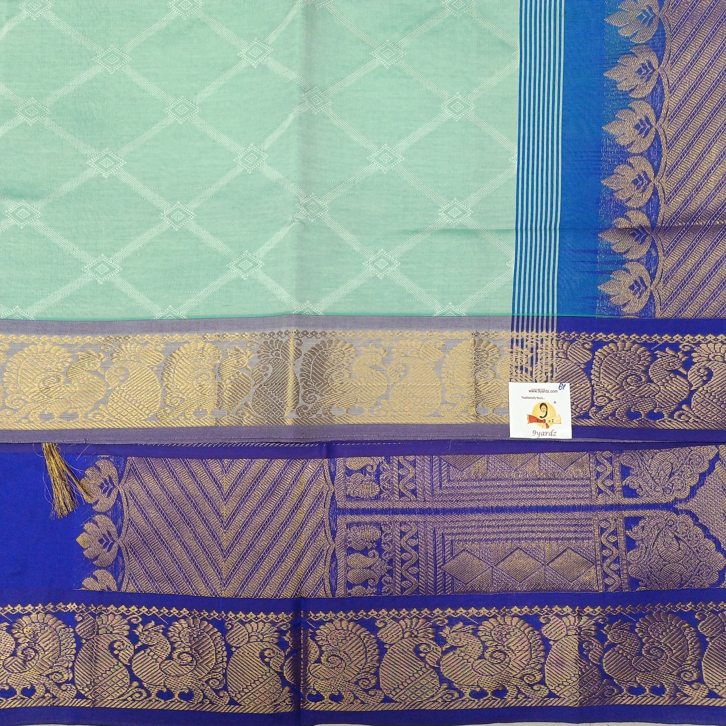 Semi silk Embossed 6Yards