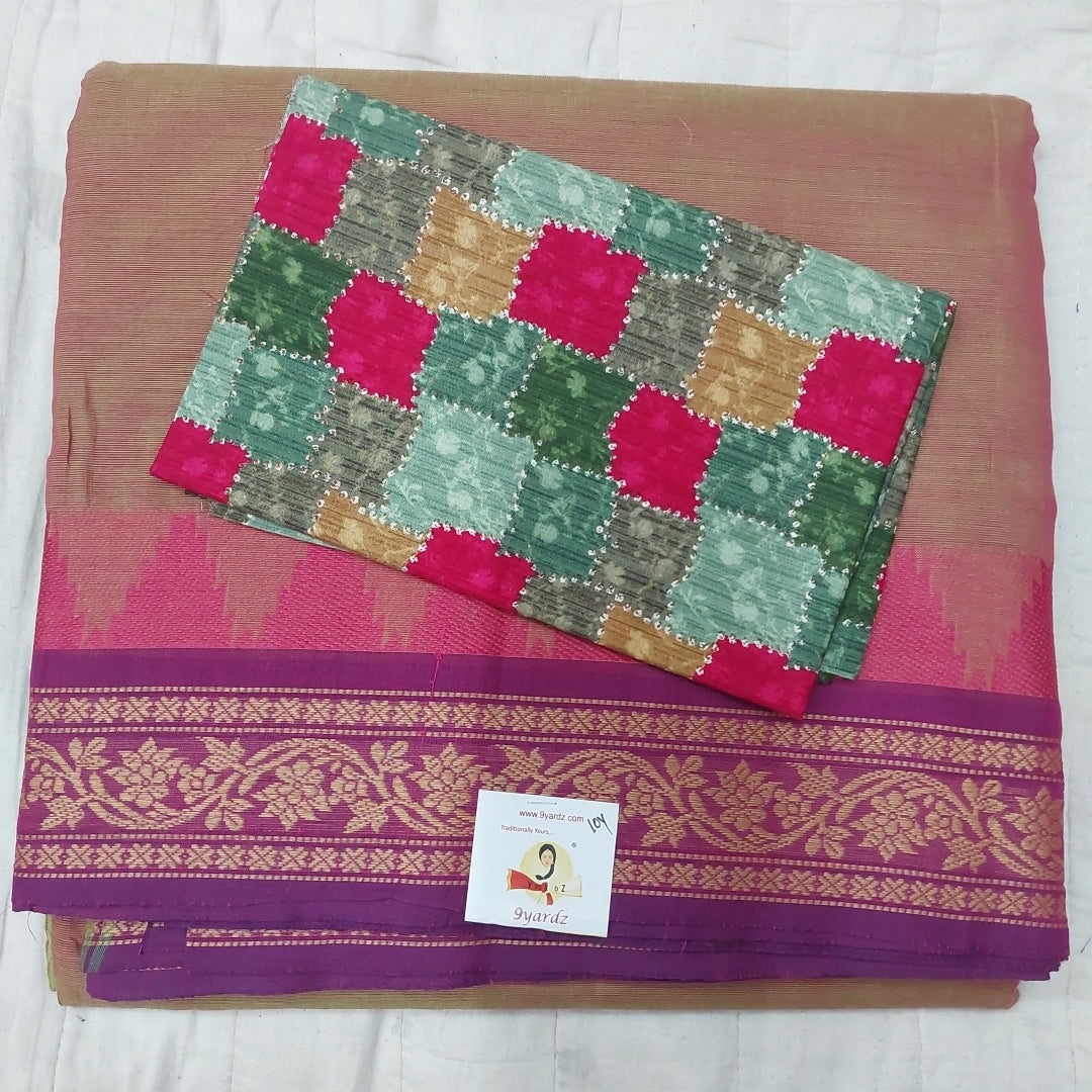 Arupukottai cotton 10 yards madisar