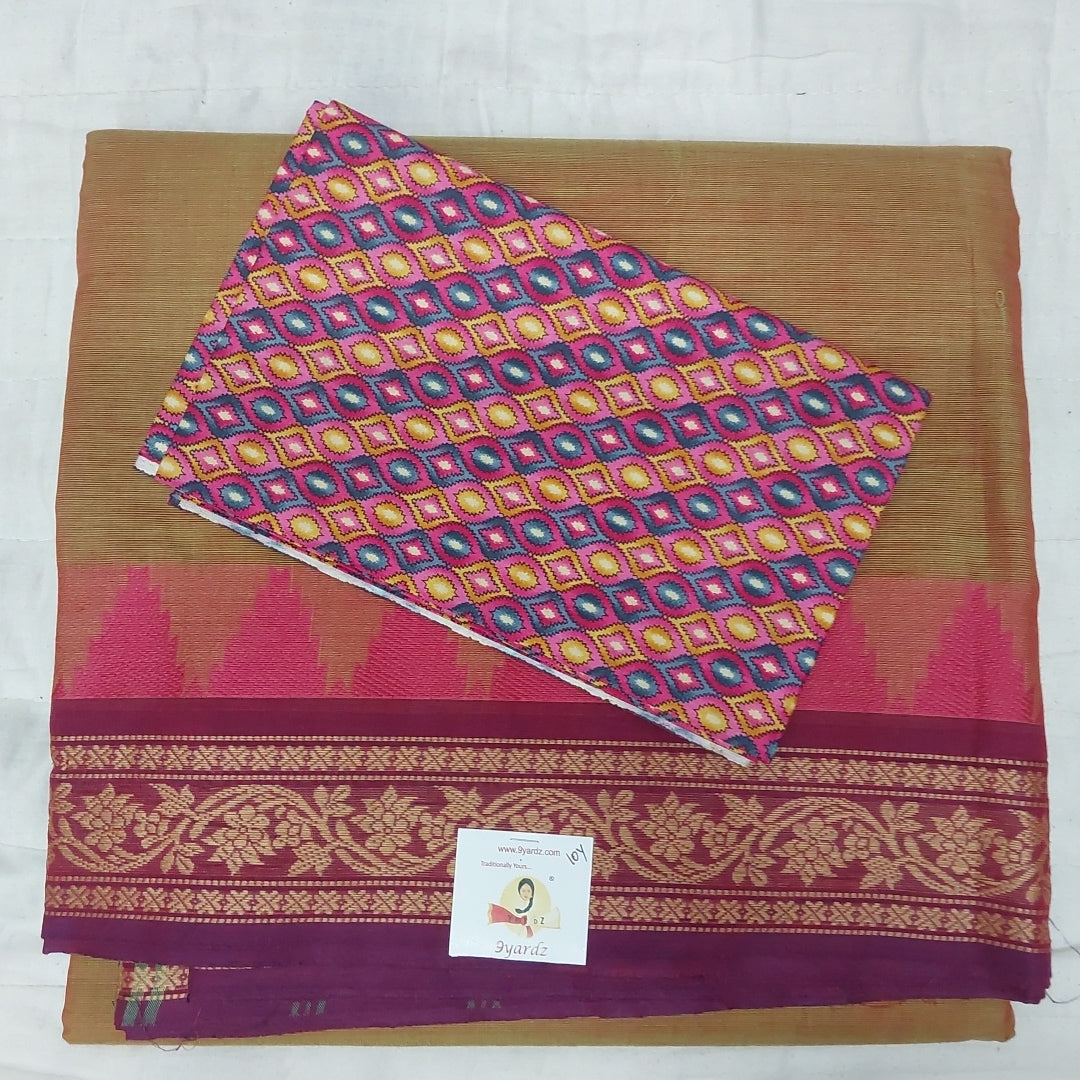 Arupukottai cotton 10 yards madisar