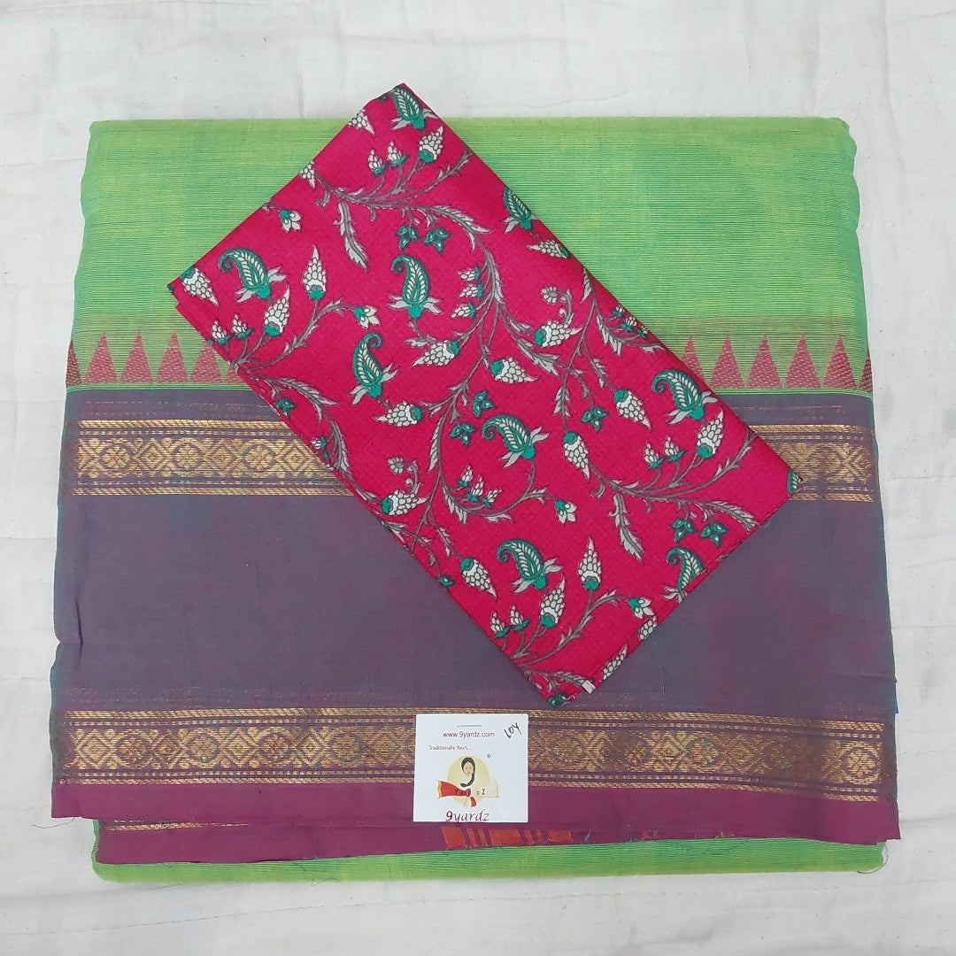 Arupukottai cotton 10 yards madisar